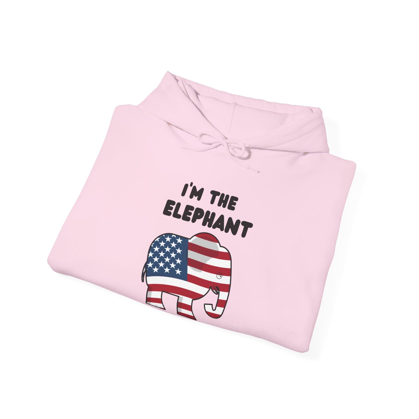 Elephant in the Room Women's Hoodie S-5XL (Black Logo) - Sweet Baby Jeez Teez