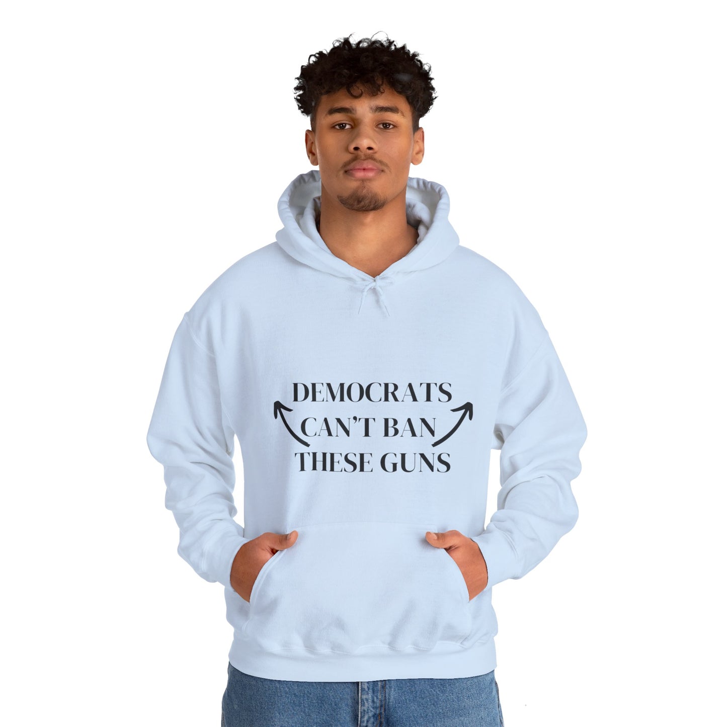 Can't Ban These Men's Hoodie (Black Logo) - Sweet Baby Jeez Teez