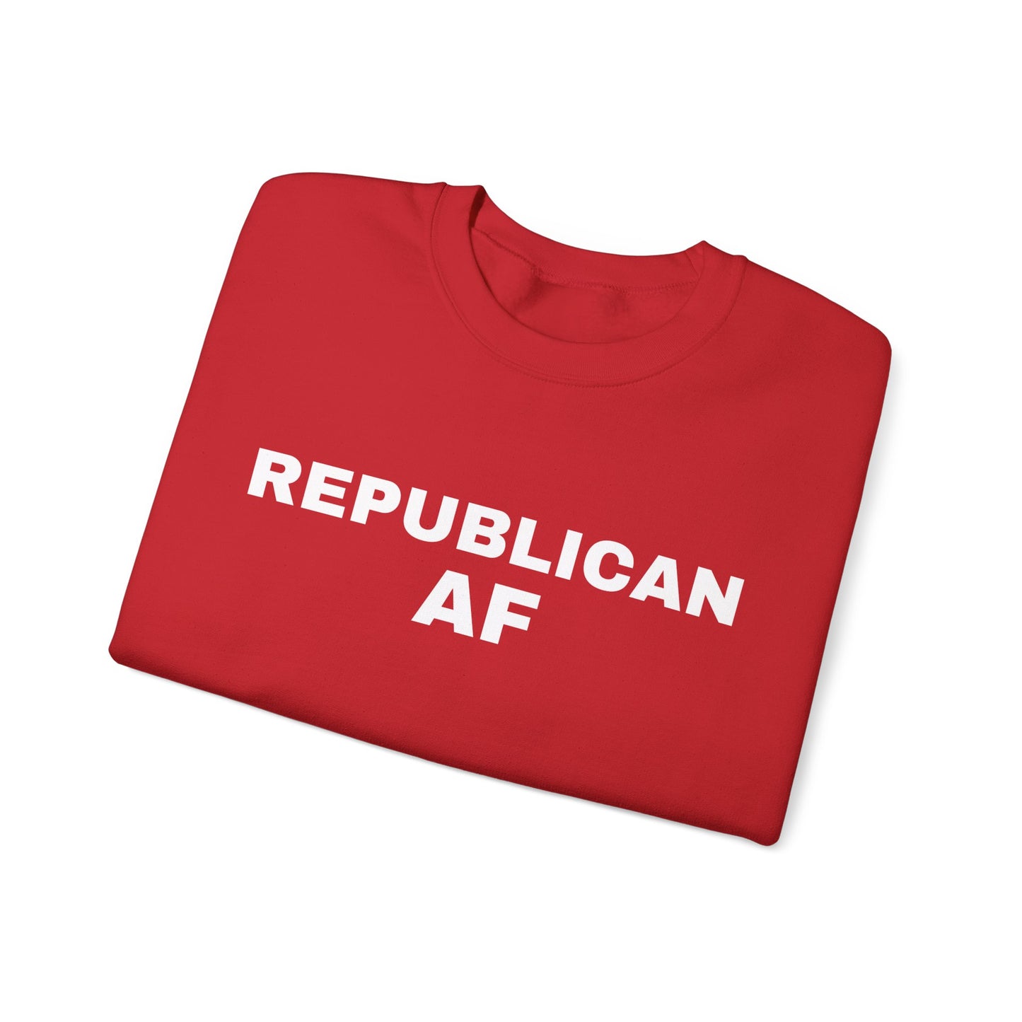 Republican AF Women's Sweatshirt (White Logo) - Sweet Baby Jeez Teez
