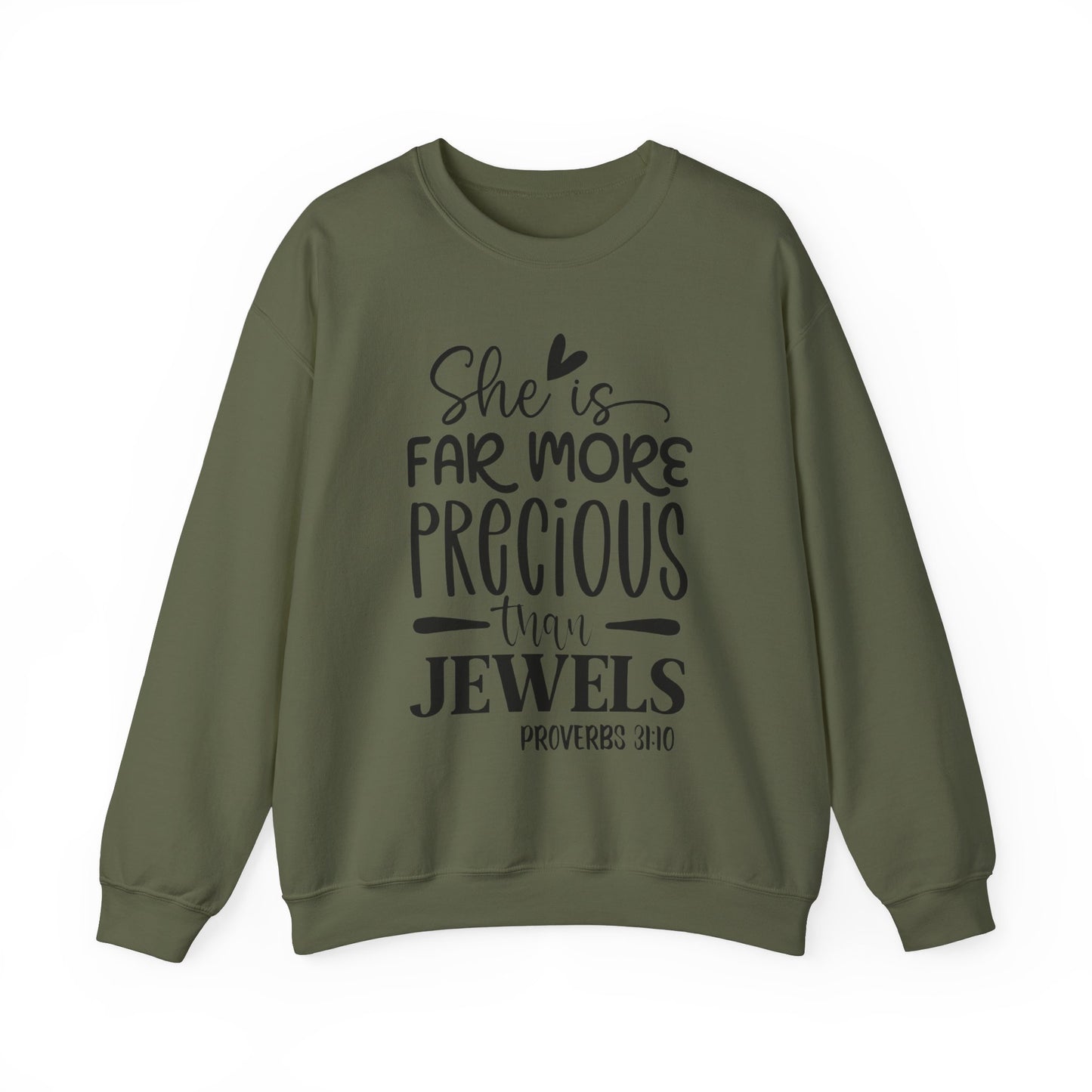 Far More Precious Women's Relaxed Sweatshirt - Sweet Baby Jeez Teez
