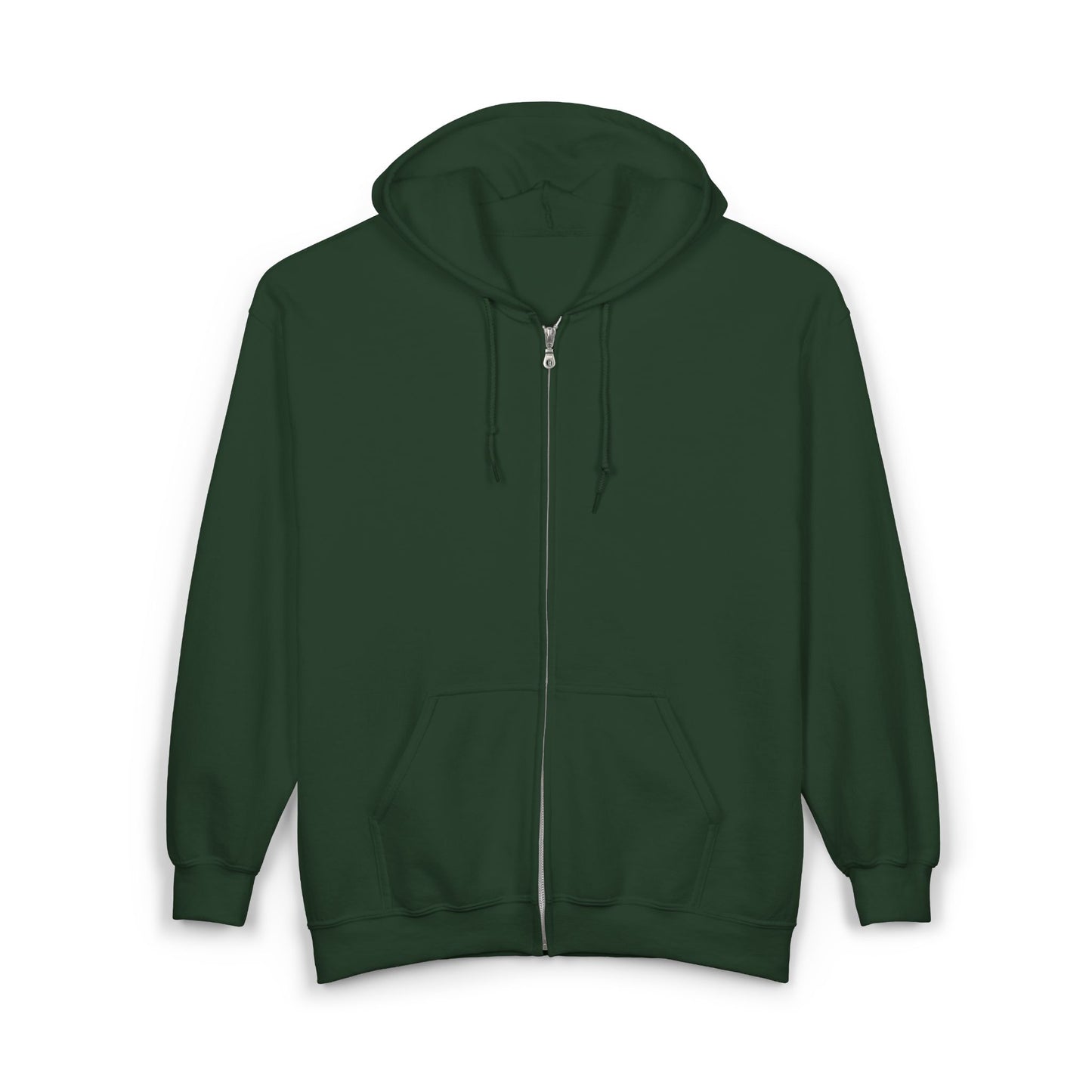 "Christ is King" Unisex Cozy Full-Zip Hoodie (Back Logo)
