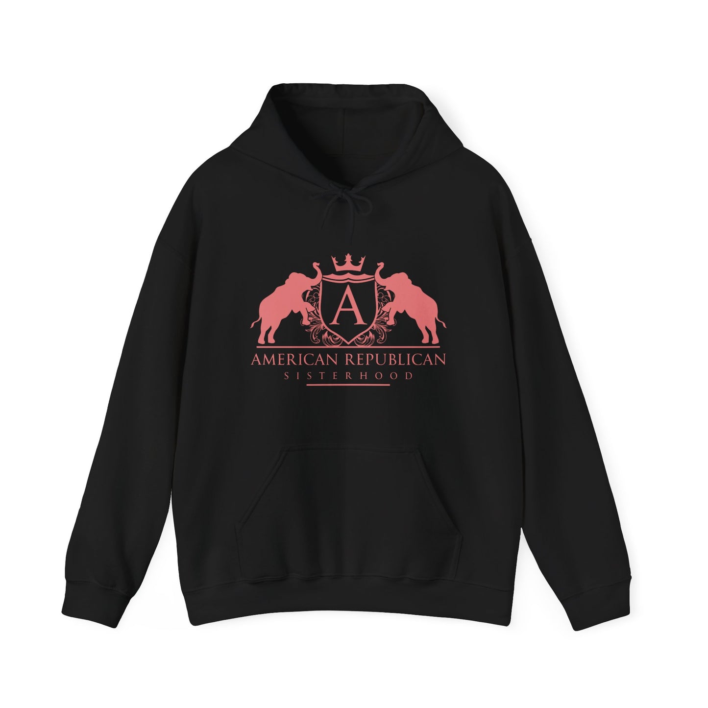 ARS Logo Women's Hoodie (ARS - Coral Logo)
