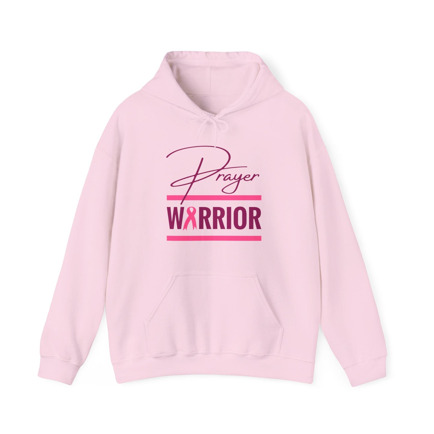 Prayer Warrior Breast Cancer Women's Sweatshirt (Pink Logo) - Sweet Baby Jeez Teez