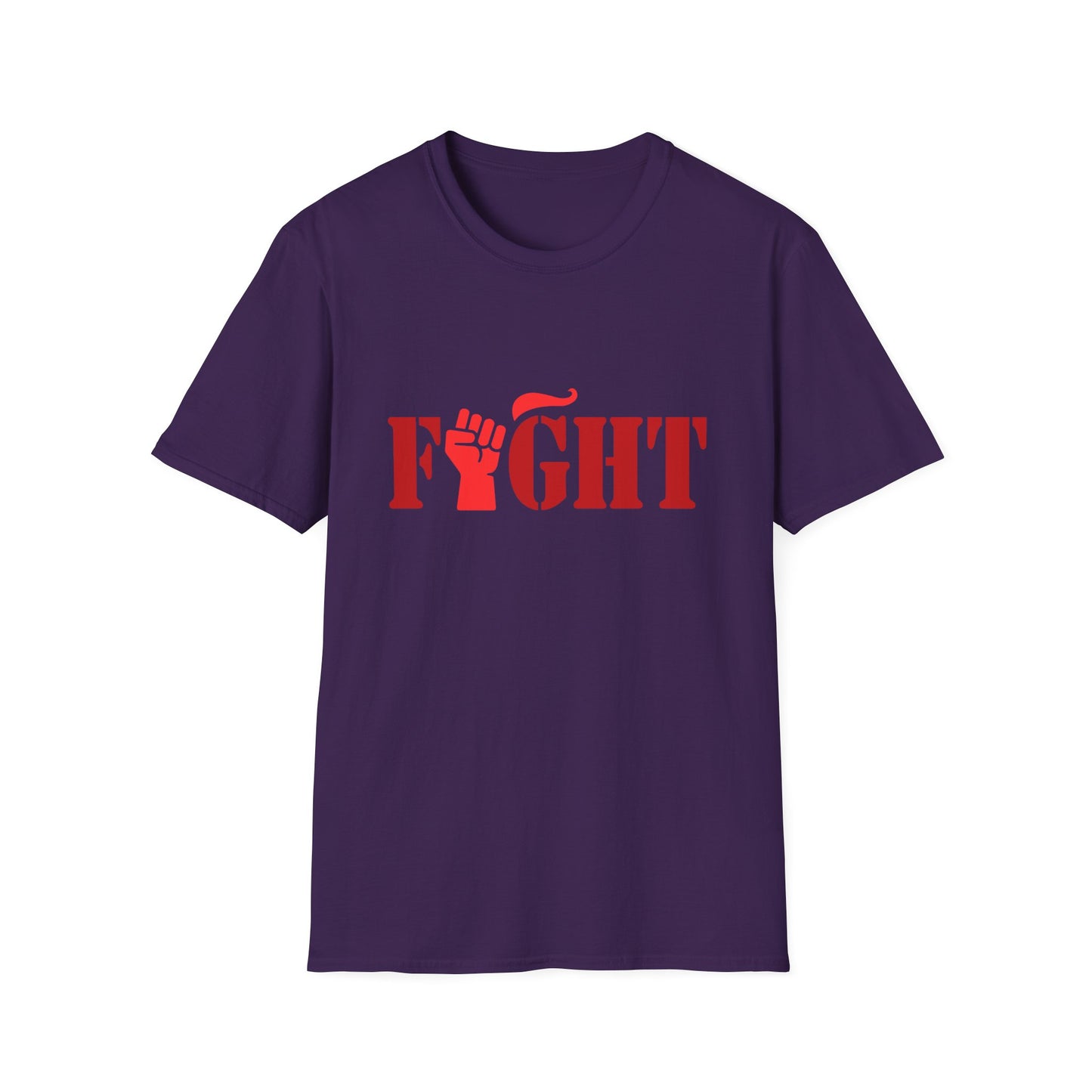 Fight Women's Relaxed/Plus Tshirt (Red Fist Logo) - Sweet Baby Jeez Teez
