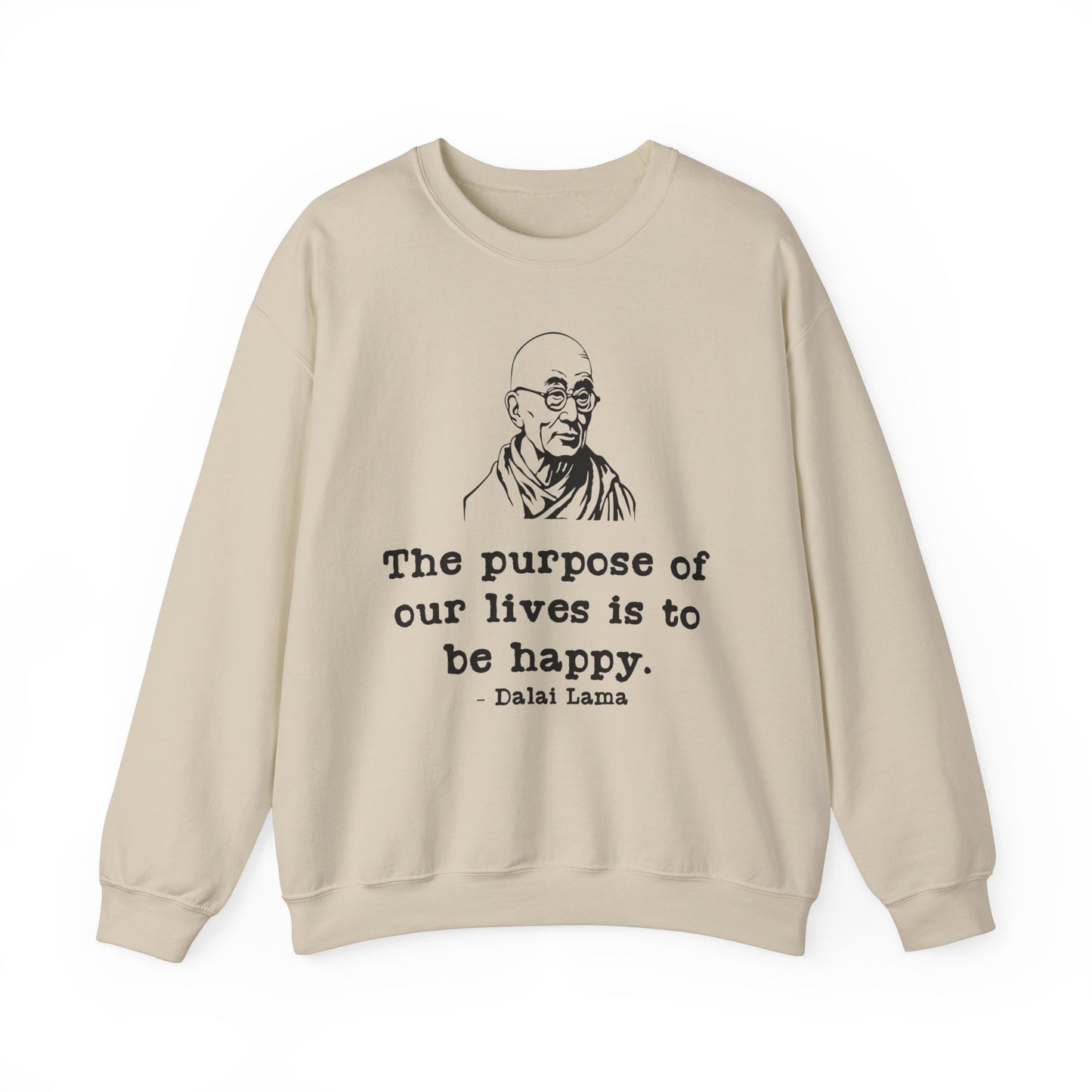 Purpose of Life Womens Relaxed Sweatshirt (IW Black Logo) - Sweet Baby Jeez Teez