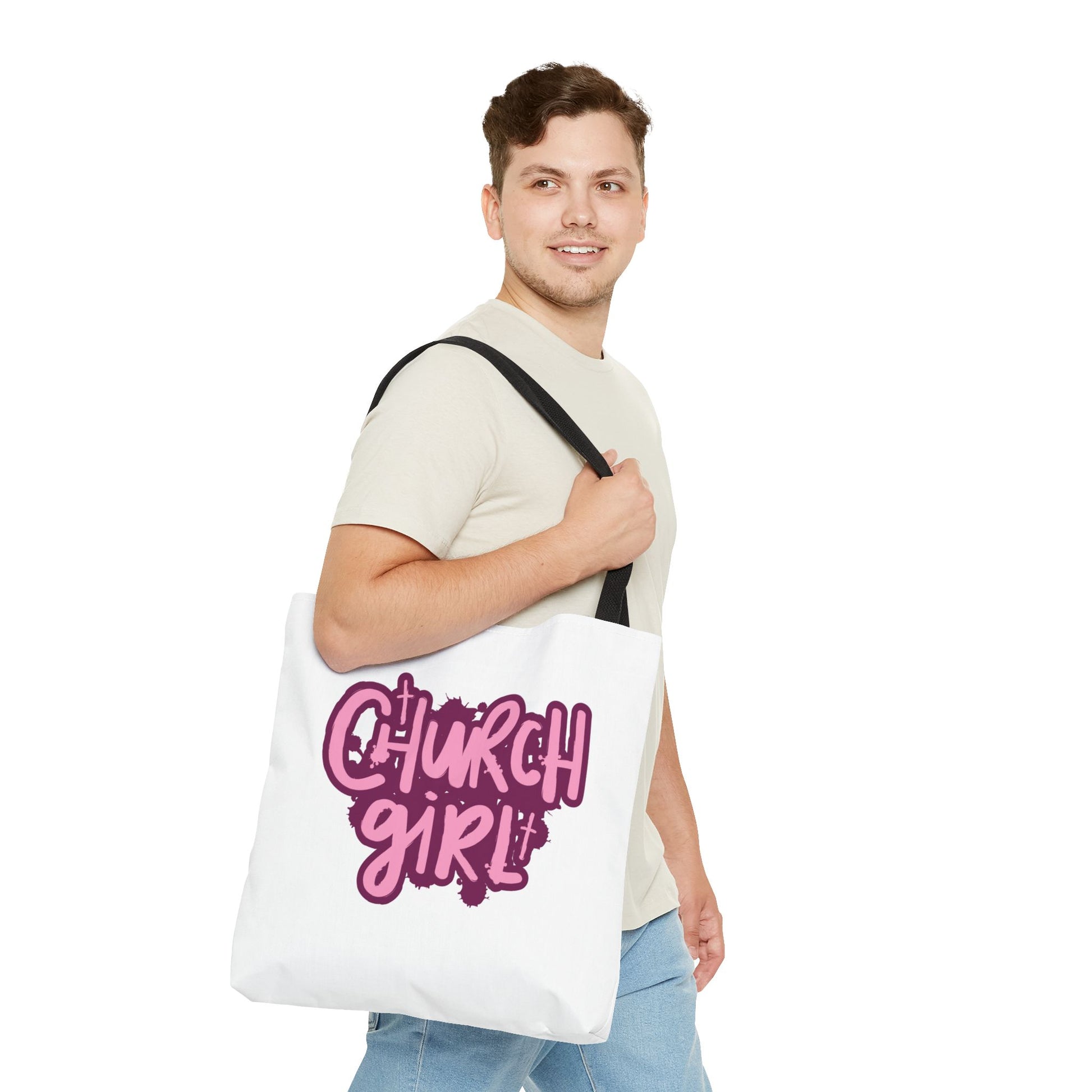 Tote Bag (AOP) - Sweet Baby Jeez Teez