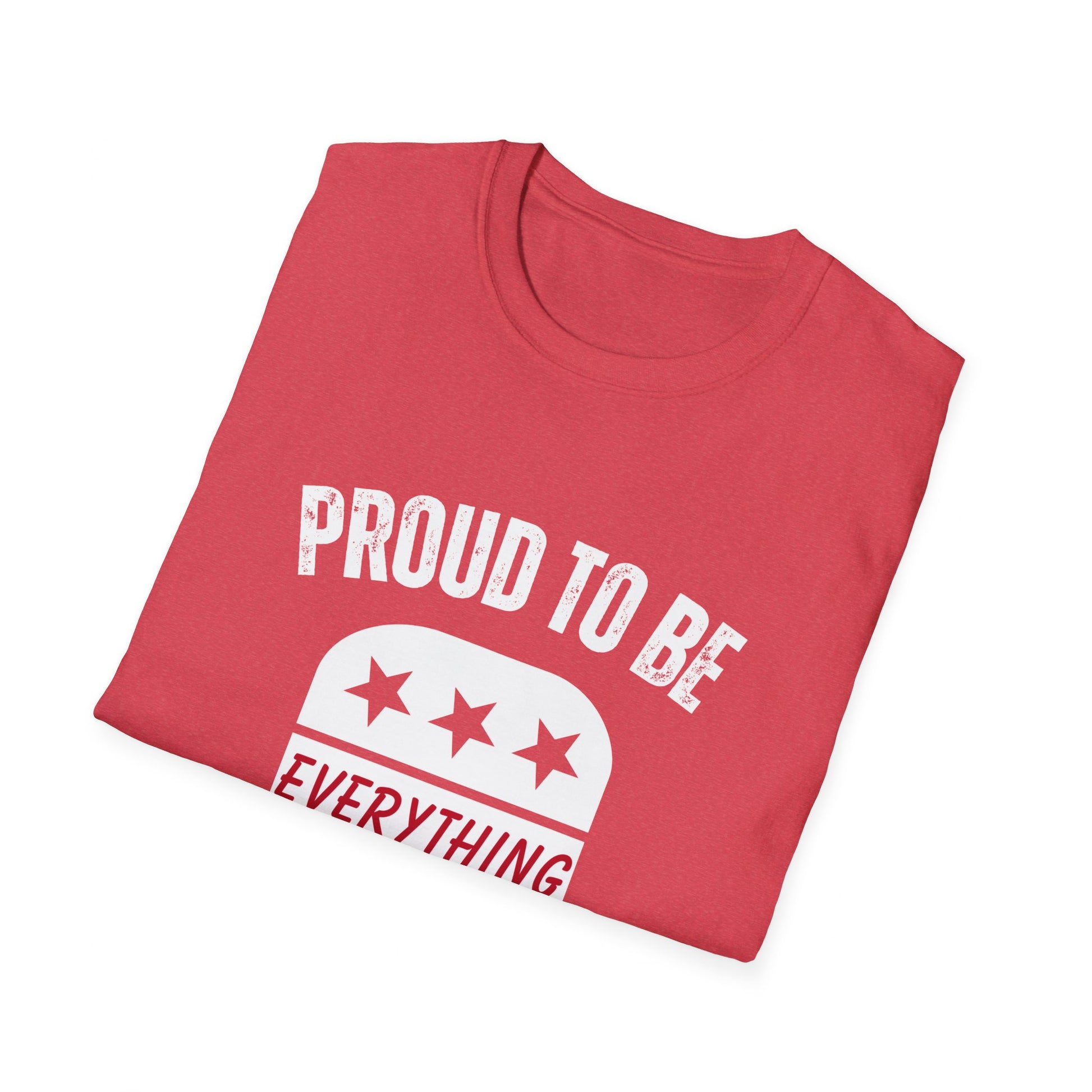 Proud to Be Men's Tshirt (White Logo) - Sweet Baby Jeez Teez