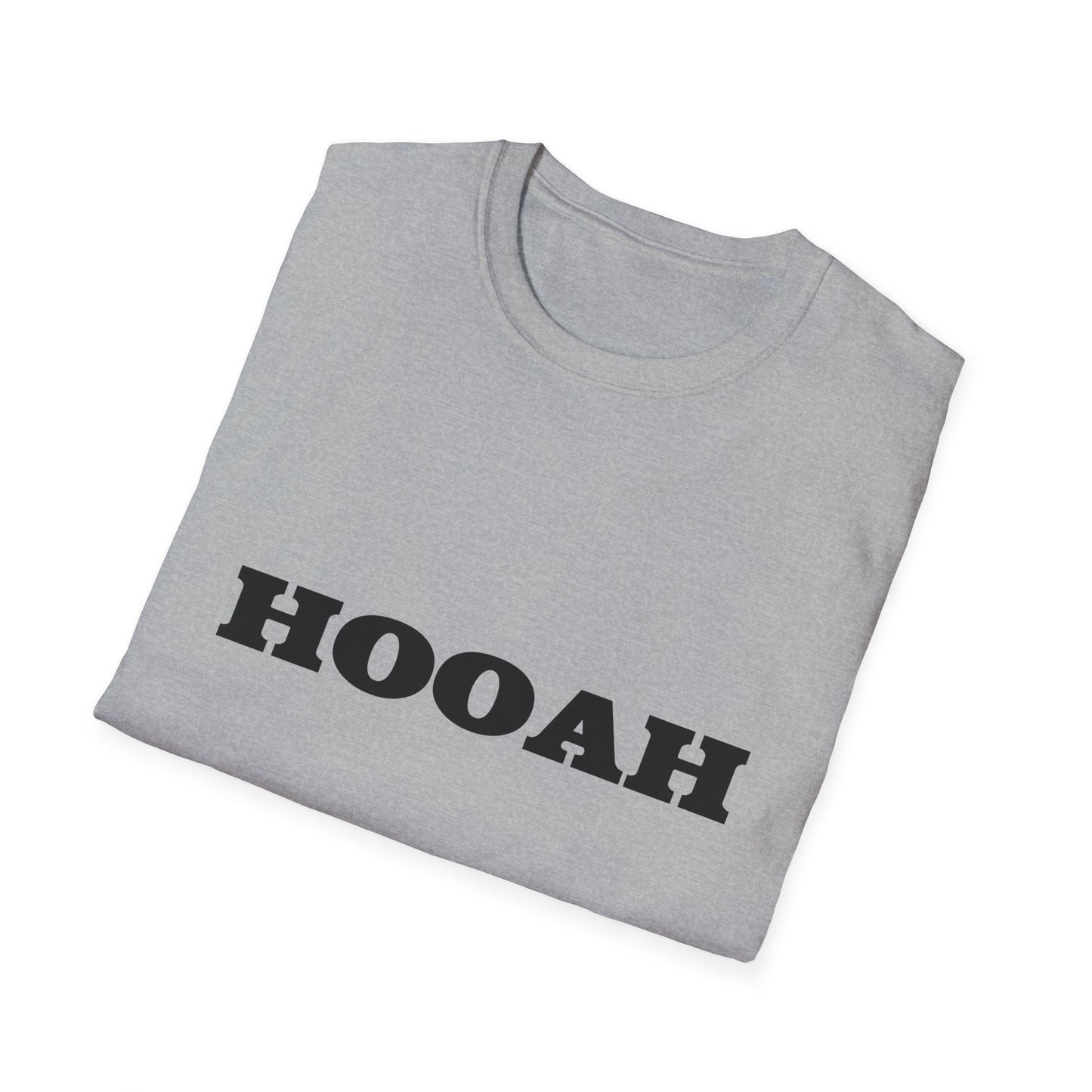 HOOAH (Army) Unisex Tshirt (MM Black Logo) - Sweet Baby Jeez Teez
