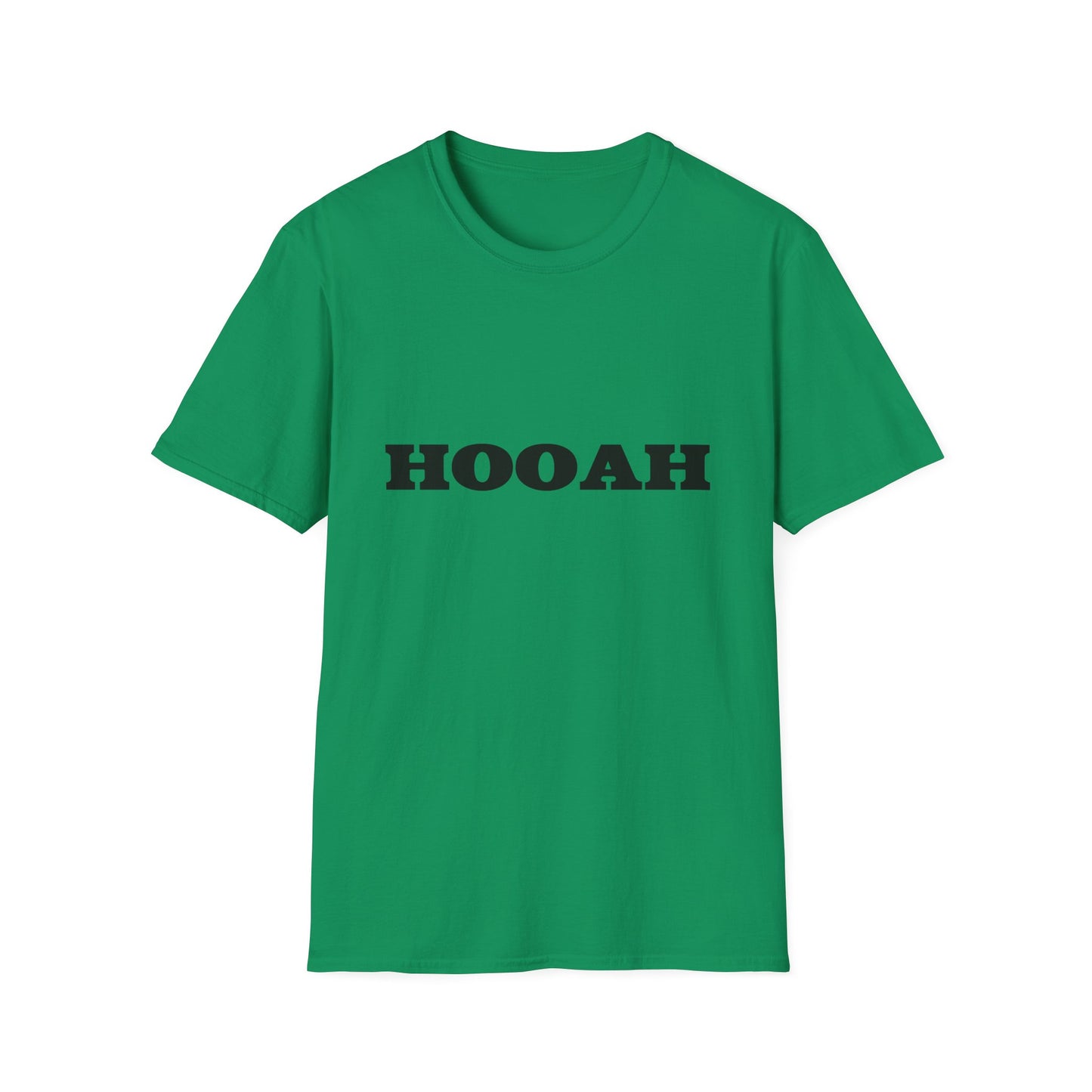 HOOAH (Army) Unisex Tshirt (MM Black Logo) - Sweet Baby Jeez Teez