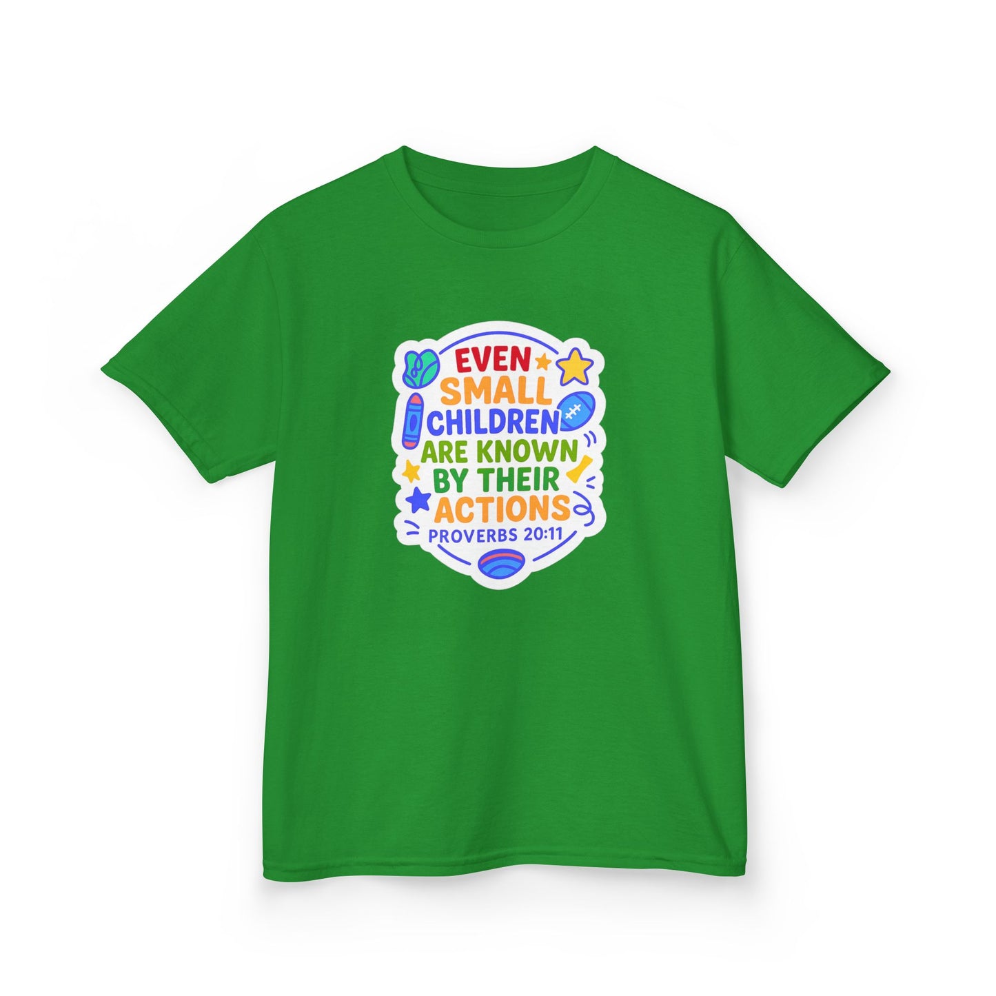 "Even Small Children" Christian Kid's Bible Verse Tshirt