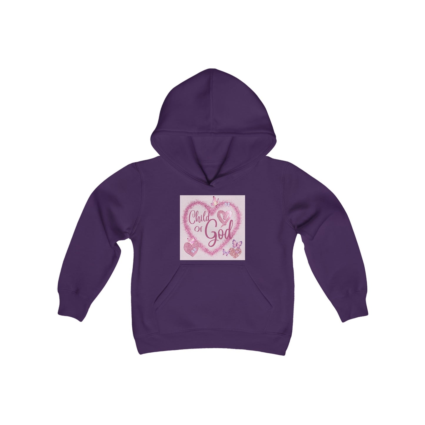 Child of God Heart Girl's Hoodie - Sweet Baby Jeez Teez