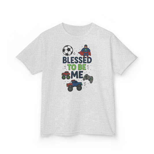 "Blessed to Be Me" Christian Boys Tshirt (Truck Logo)
