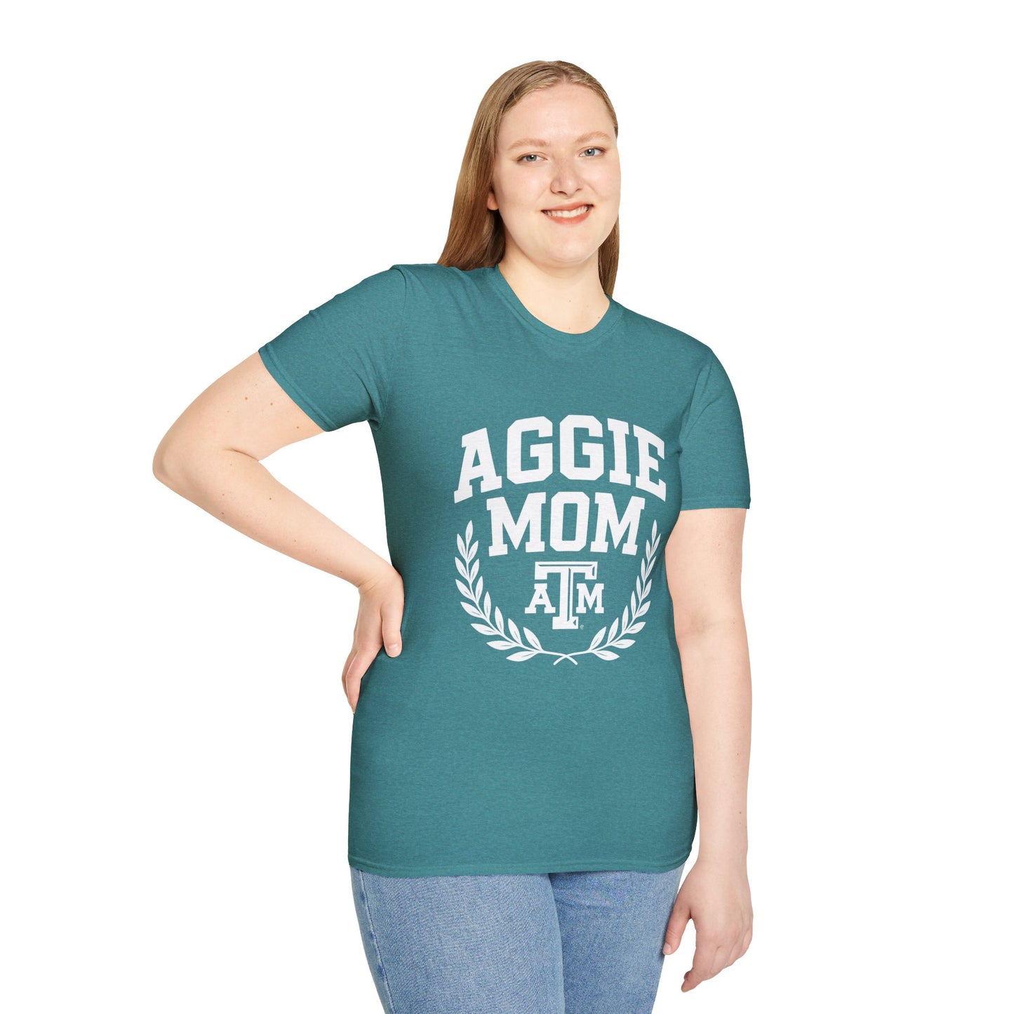 Aggie Mom Texas A&M Women's Relaxed T-shirt - Sweet Baby Jeez Teez