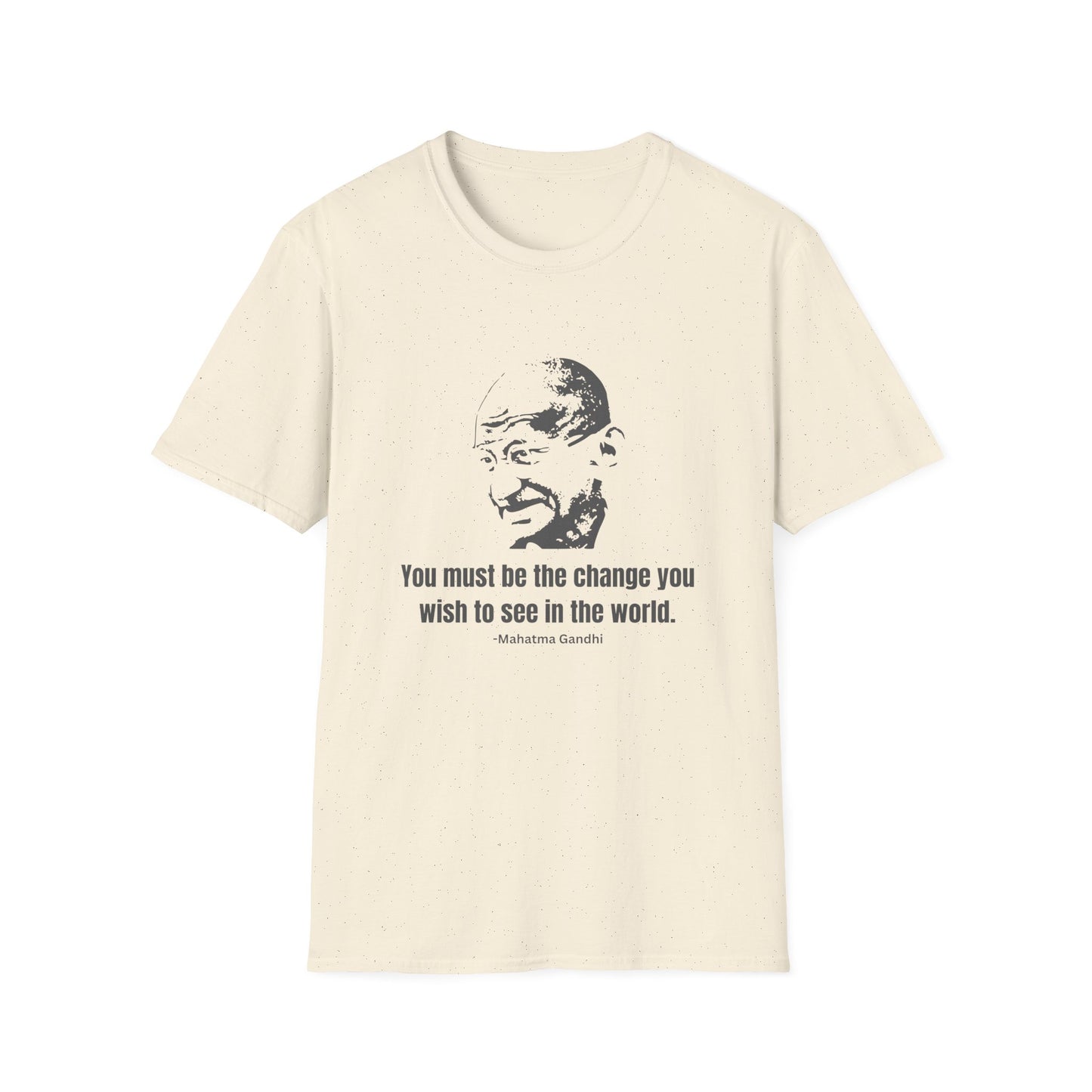 Be the Change Women's Relaxed/Plus Tshirt (IW Gray Logo) - Sweet Baby Jeez Teez