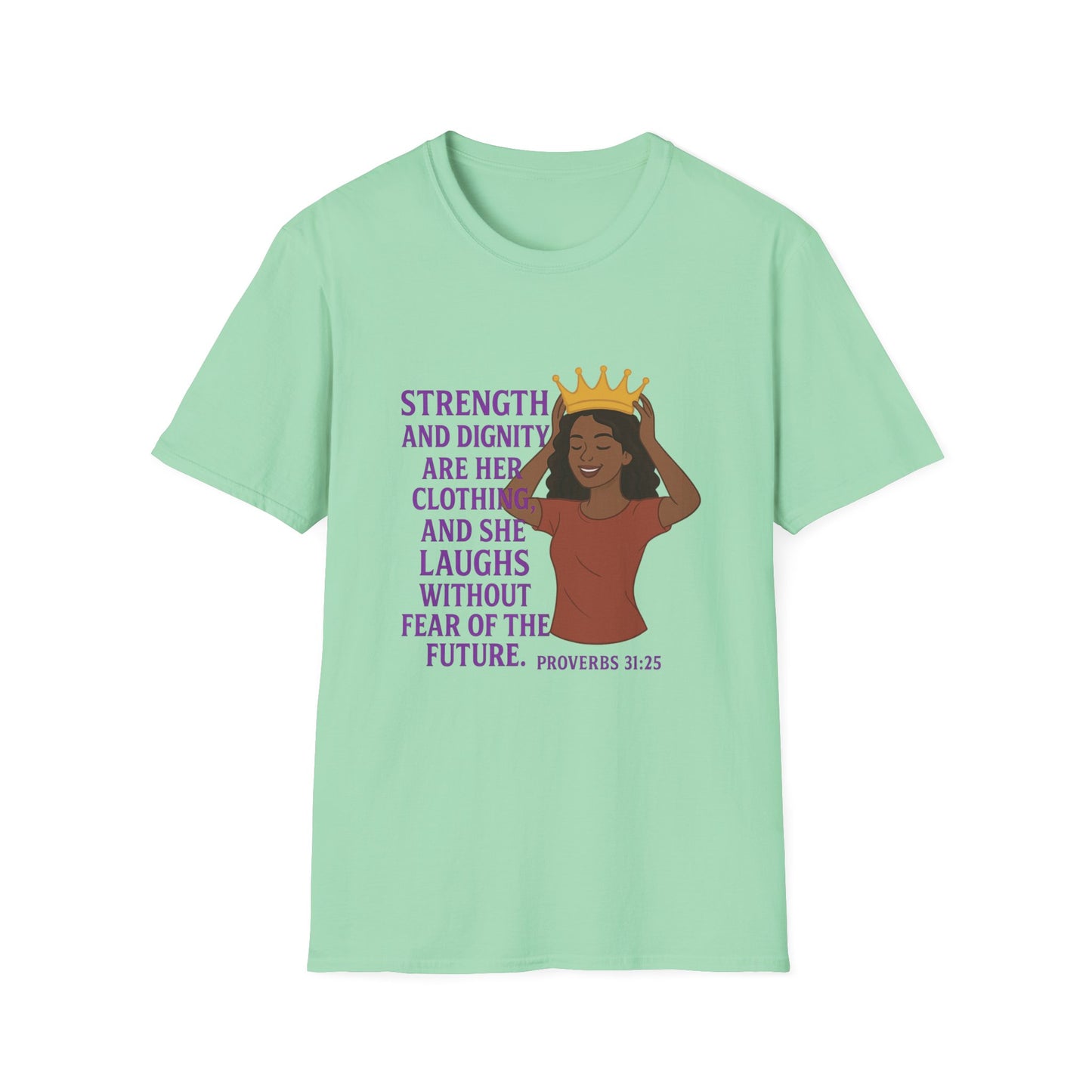 "Strength & Dignity" Bible Verse Women's Relaxed Tshirt
