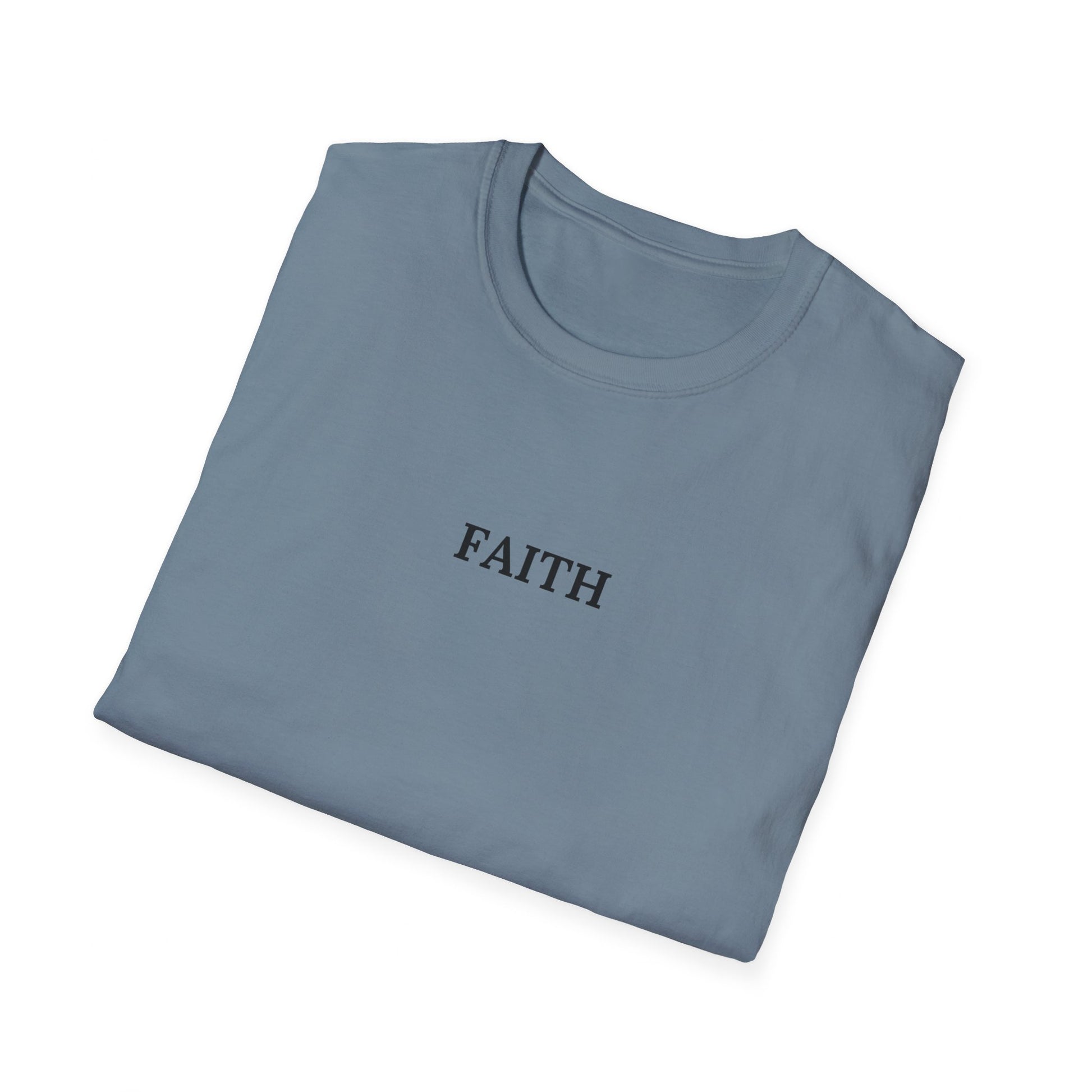 Have a Little Faith Women's Relaxed/Plus Tshirt (Black Logo) - Sweet Baby Jeez Teez