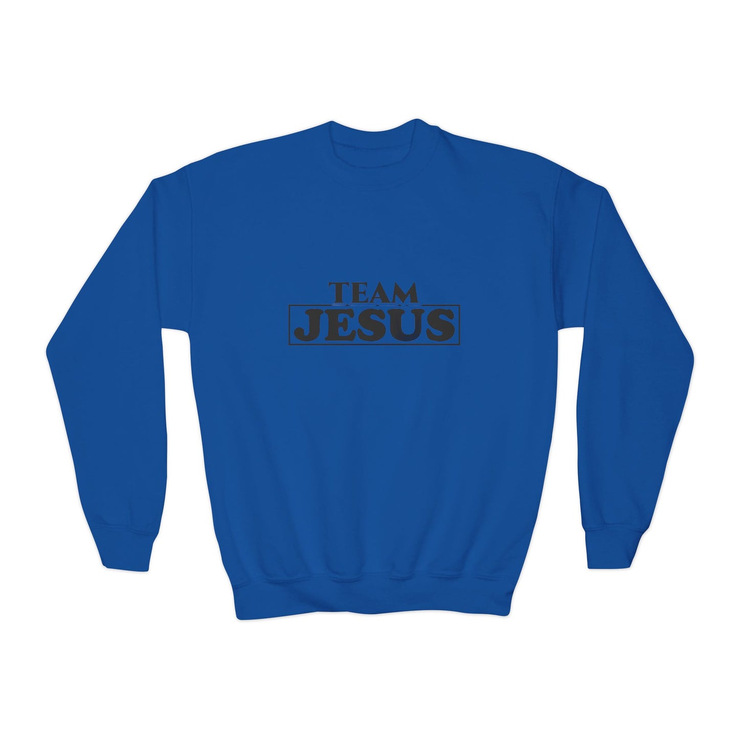 Team Jesus Kids Crewneck Sweatshirt - Sweet Baby Jeez Teez