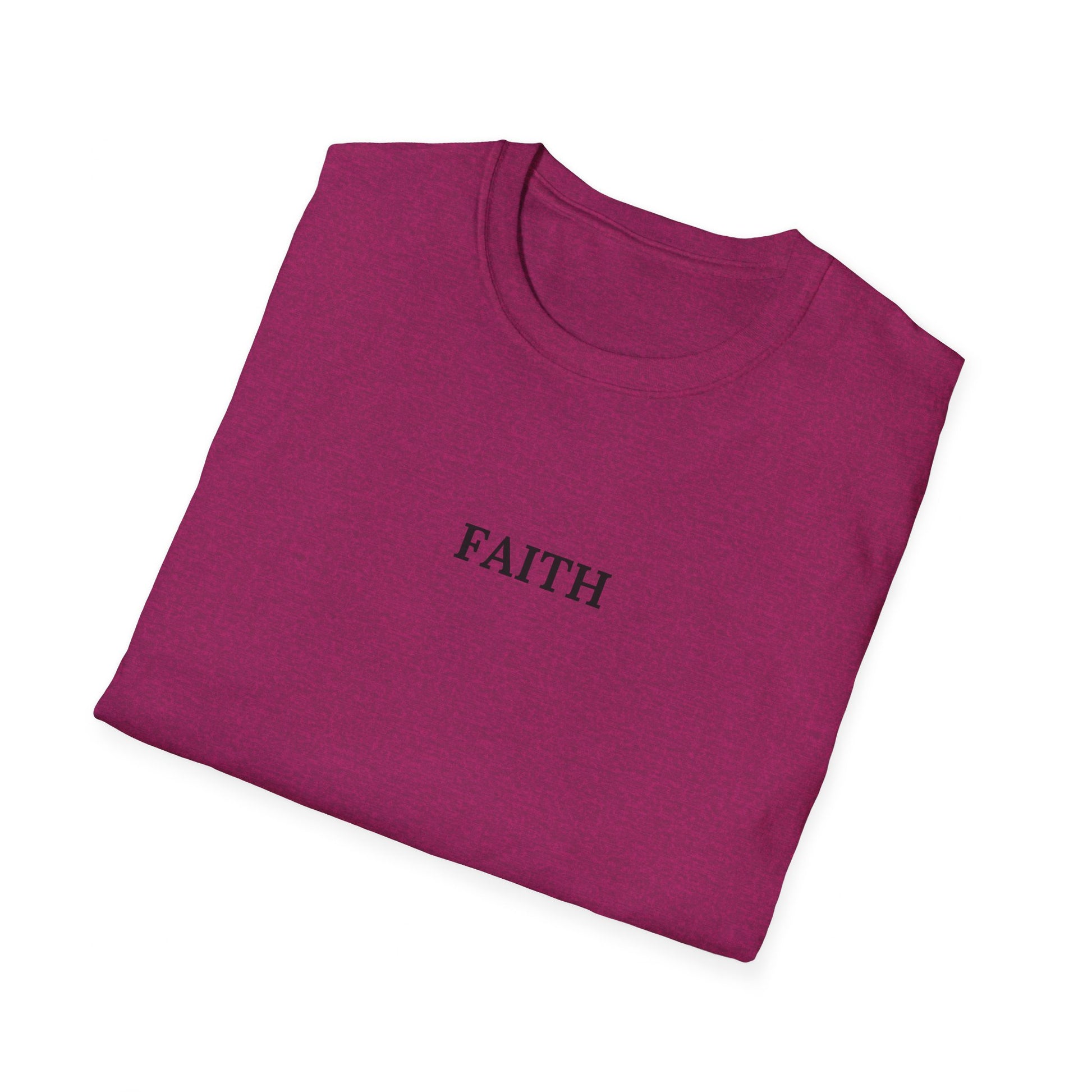 Have a Little Faith Women's Relaxed/Plus Tshirt (Black Logo) - Sweet Baby Jeez Teez