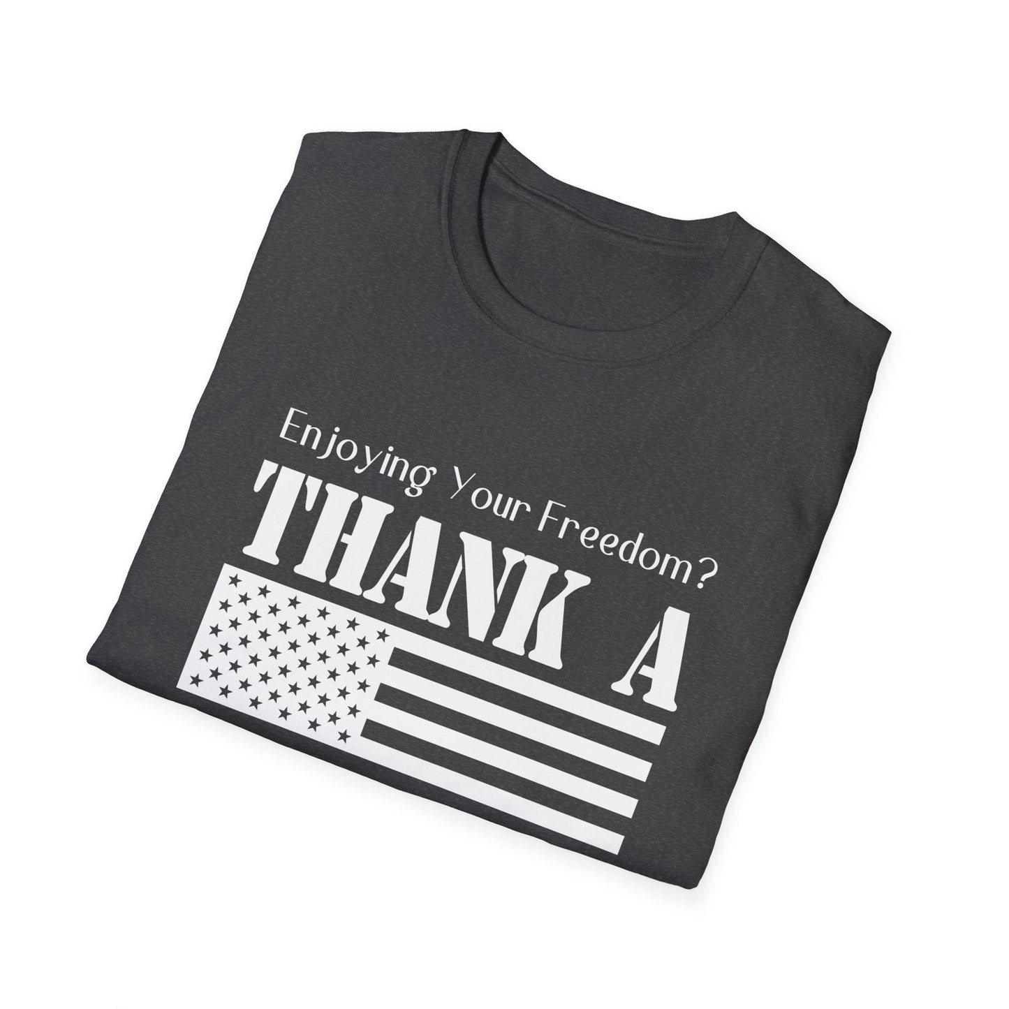 Enjoy Your Freedom Women's Relaxed/Plus Tshirt (MM White Logo) - Sweet Baby Jeez Teez