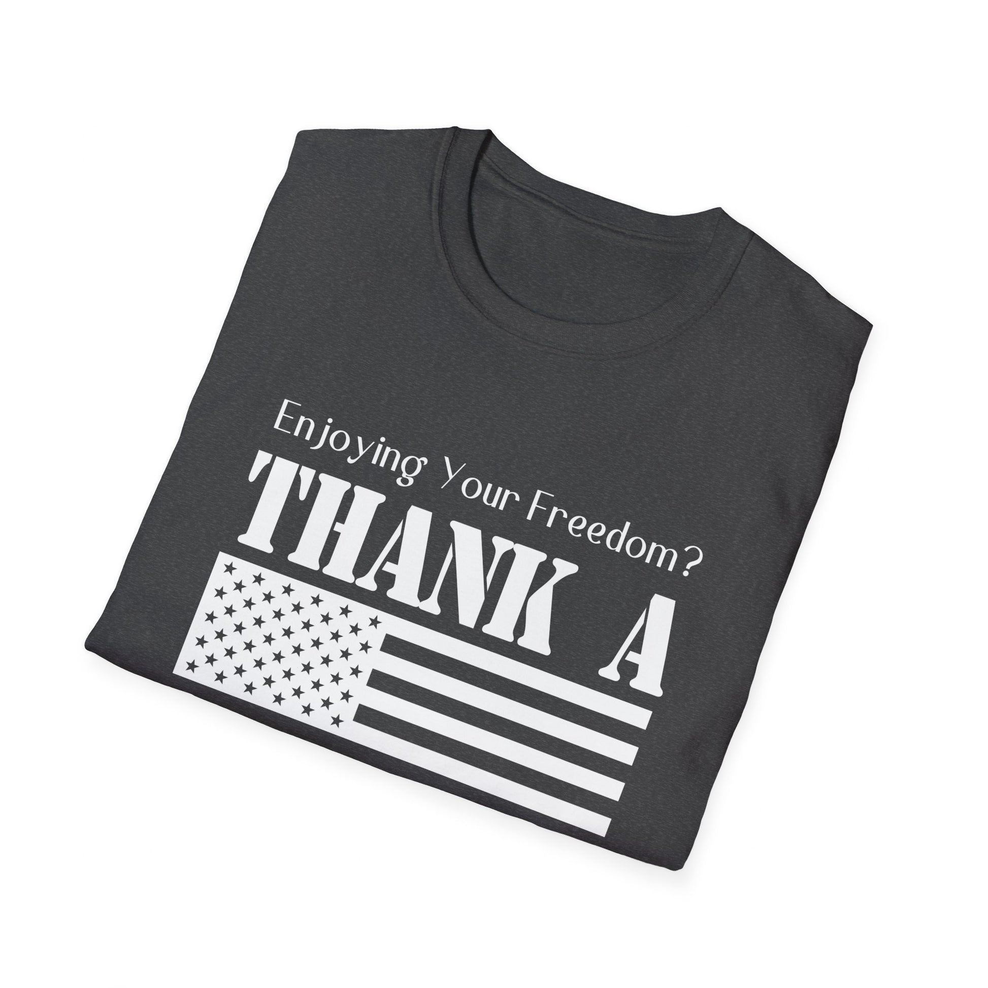Enjoy Your Freedom Women's Relaxed/Plus Tshirt (MM White Logo) - Sweet Baby Jeez Teez