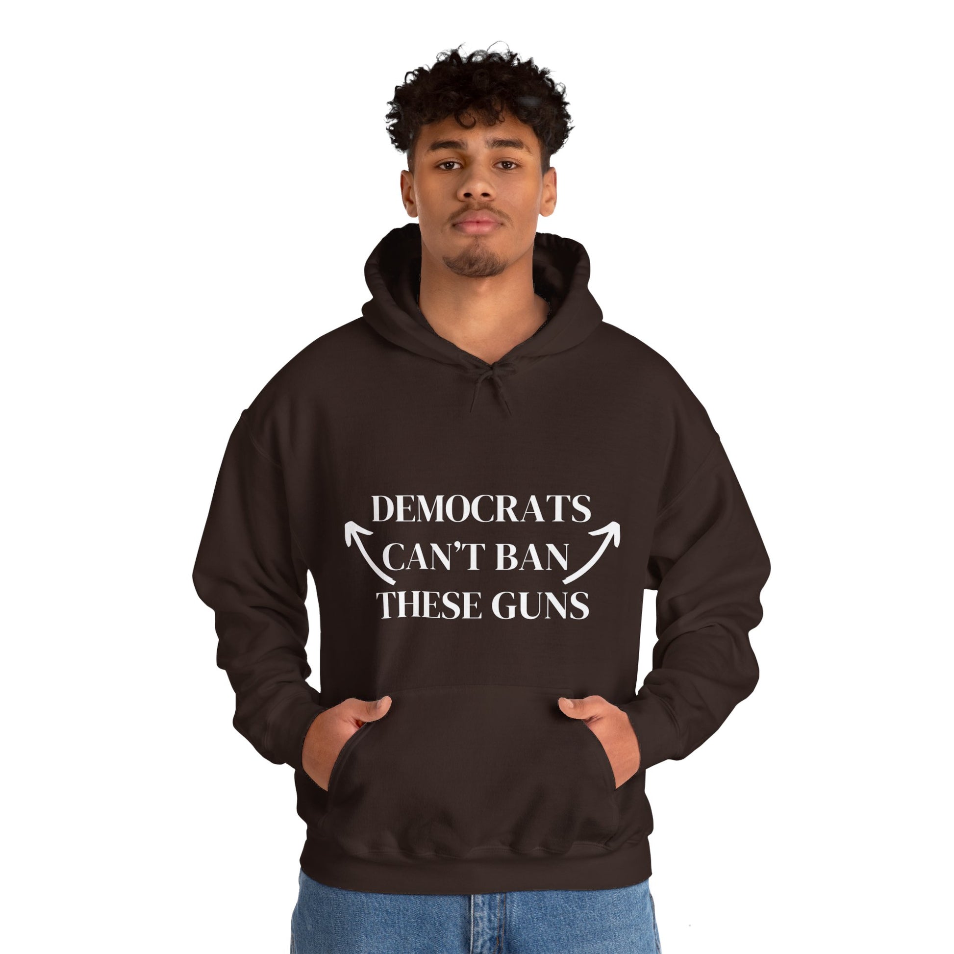 Can't Ban These Men's Hoodie (White Logo) - Sweet Baby Jeez Teez