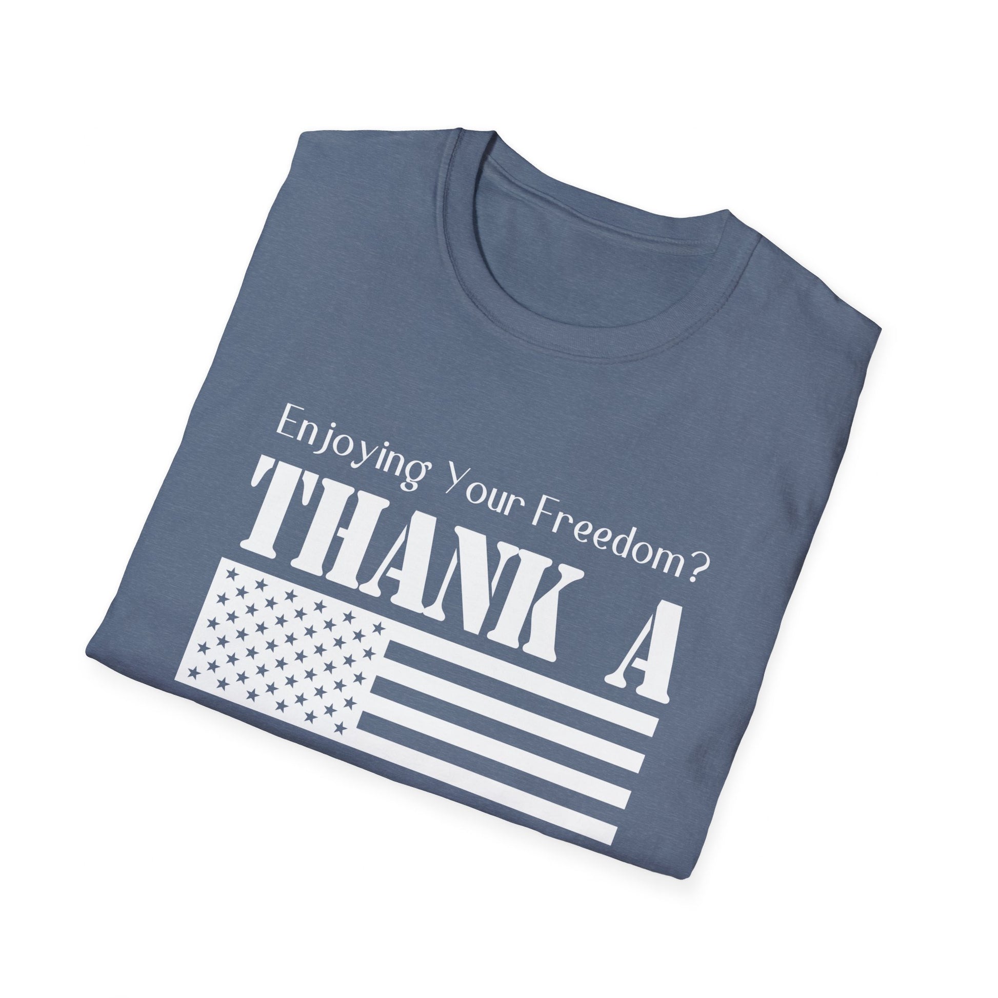 Enjoy Your Freedom Women's Relaxed/Plus Tshirt (MM White Logo) - Sweet Baby Jeez Teez