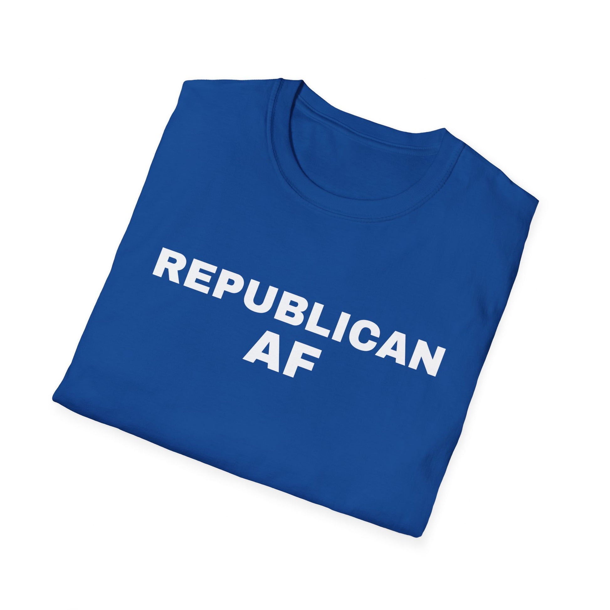 Republican AF Men's Tshirt (White Logo) - Sweet Baby Jeez Teez