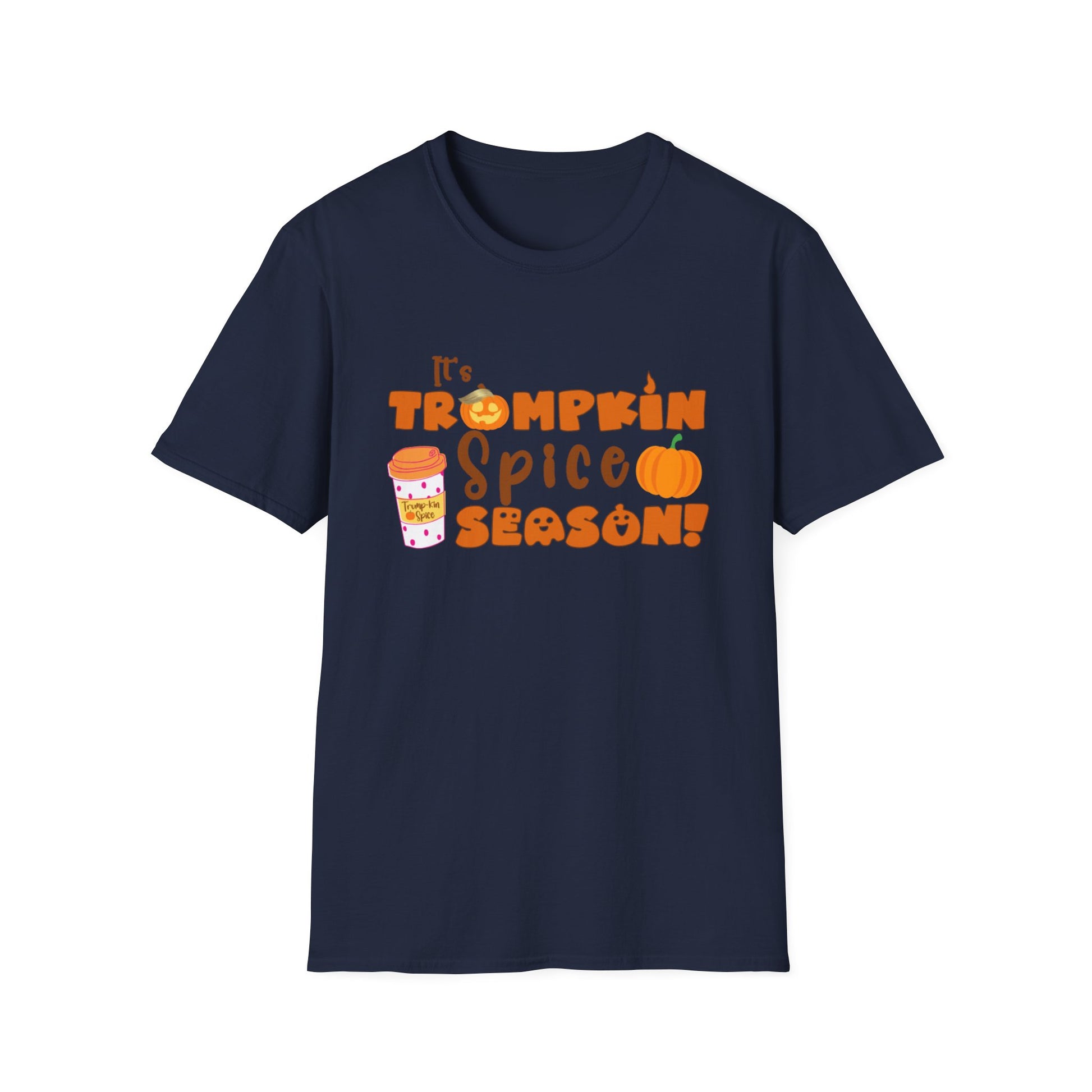 TRUMPkin Spice Ladies T-shirt (Fall Logo) - Sweet Baby Jeez Teez