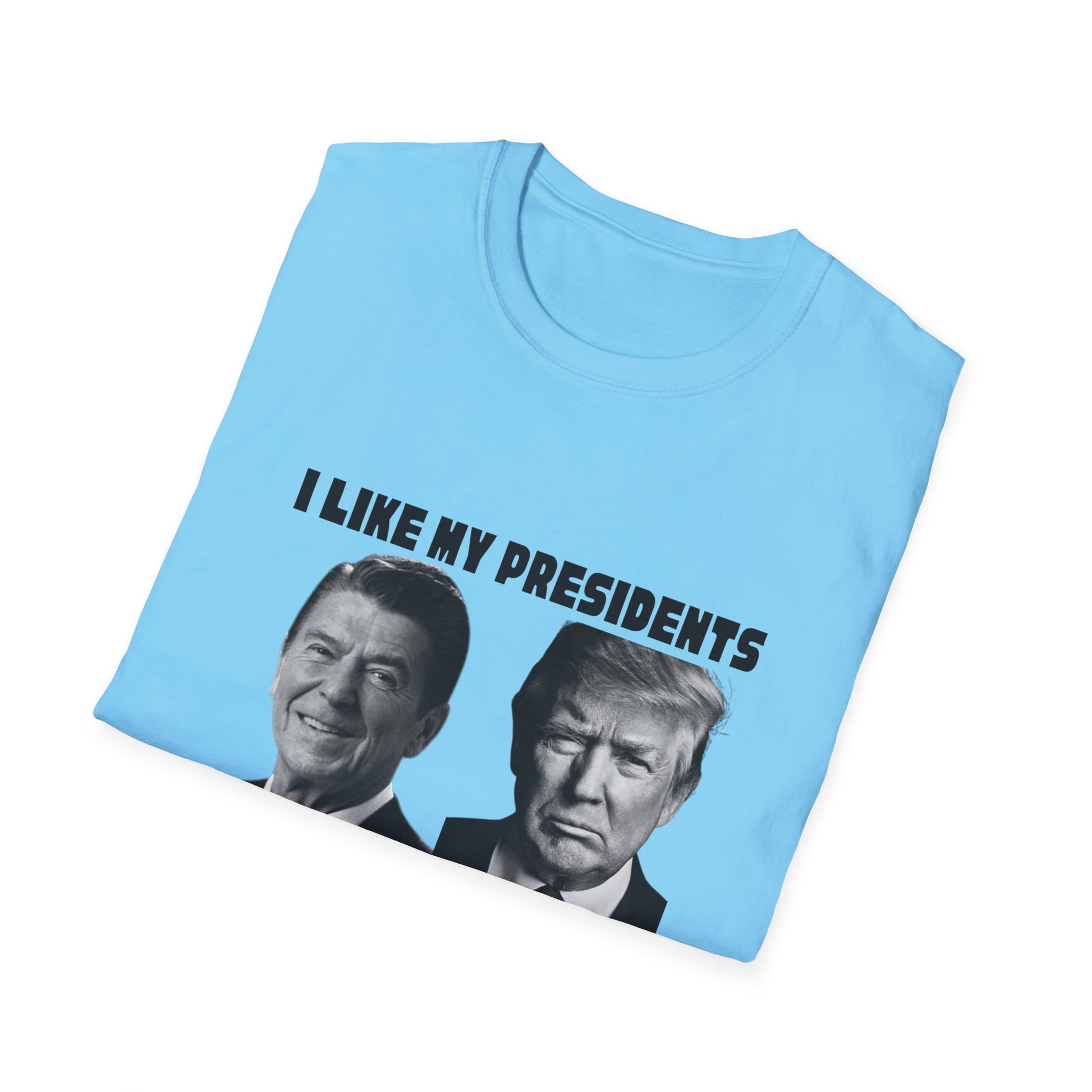 I Like My Presidents Men's Tshirt (Black Logo) - Sweet Baby Jeez Teez