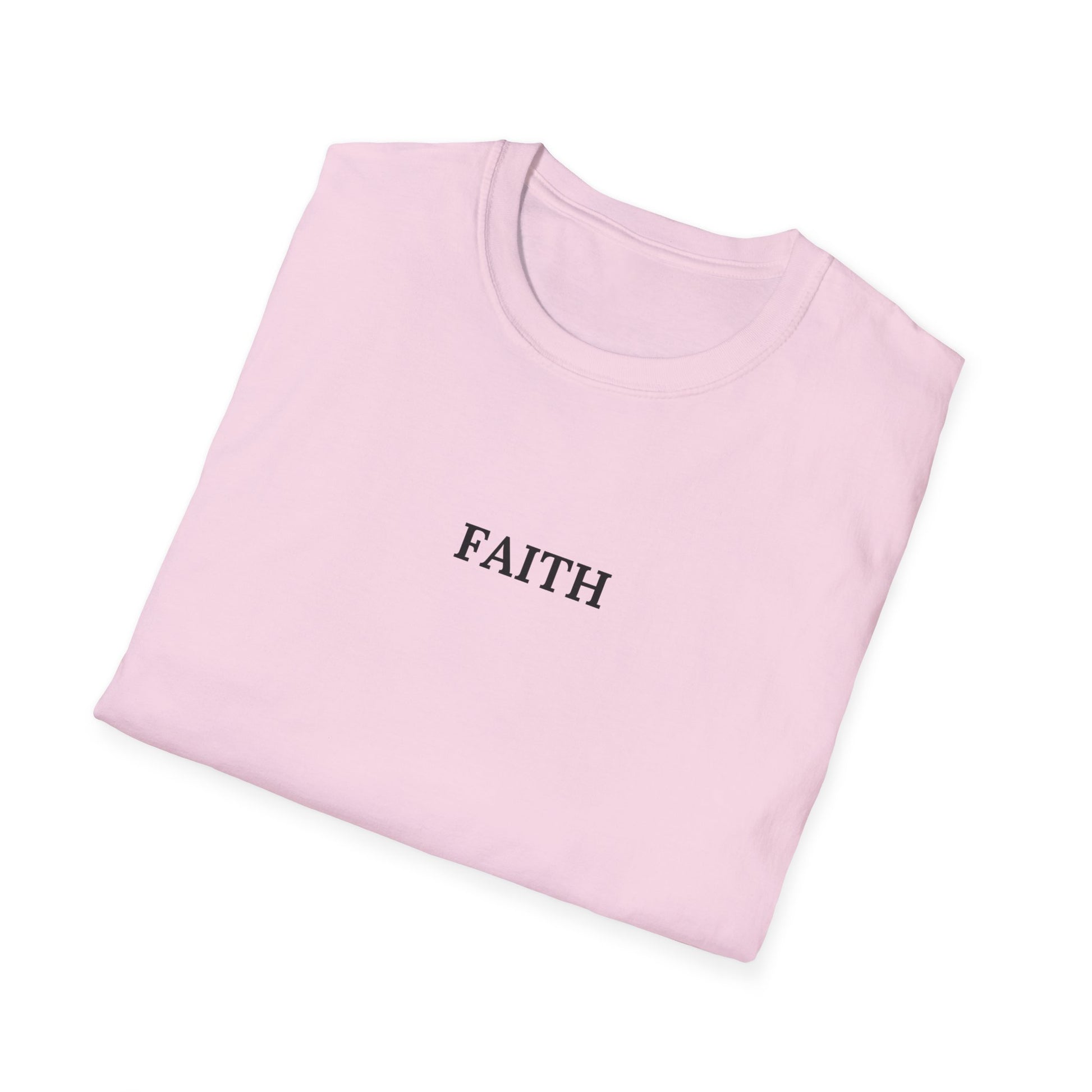 Have a Little Faith Women's Relaxed/Plus Tshirt (Black Logo) - Sweet Baby Jeez Teez