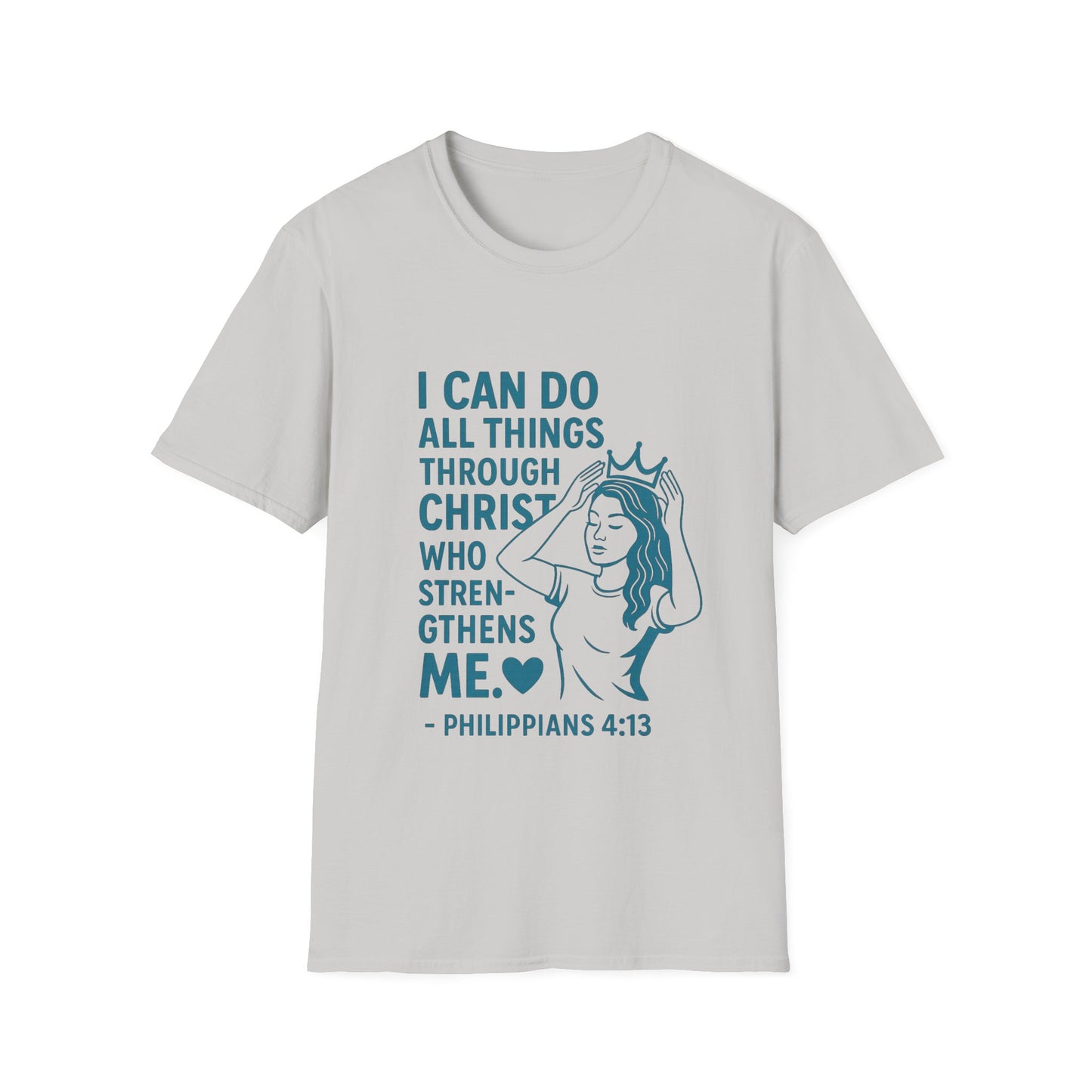 "I Can Do" Bible Verse Women's Relaxed T-Shirt