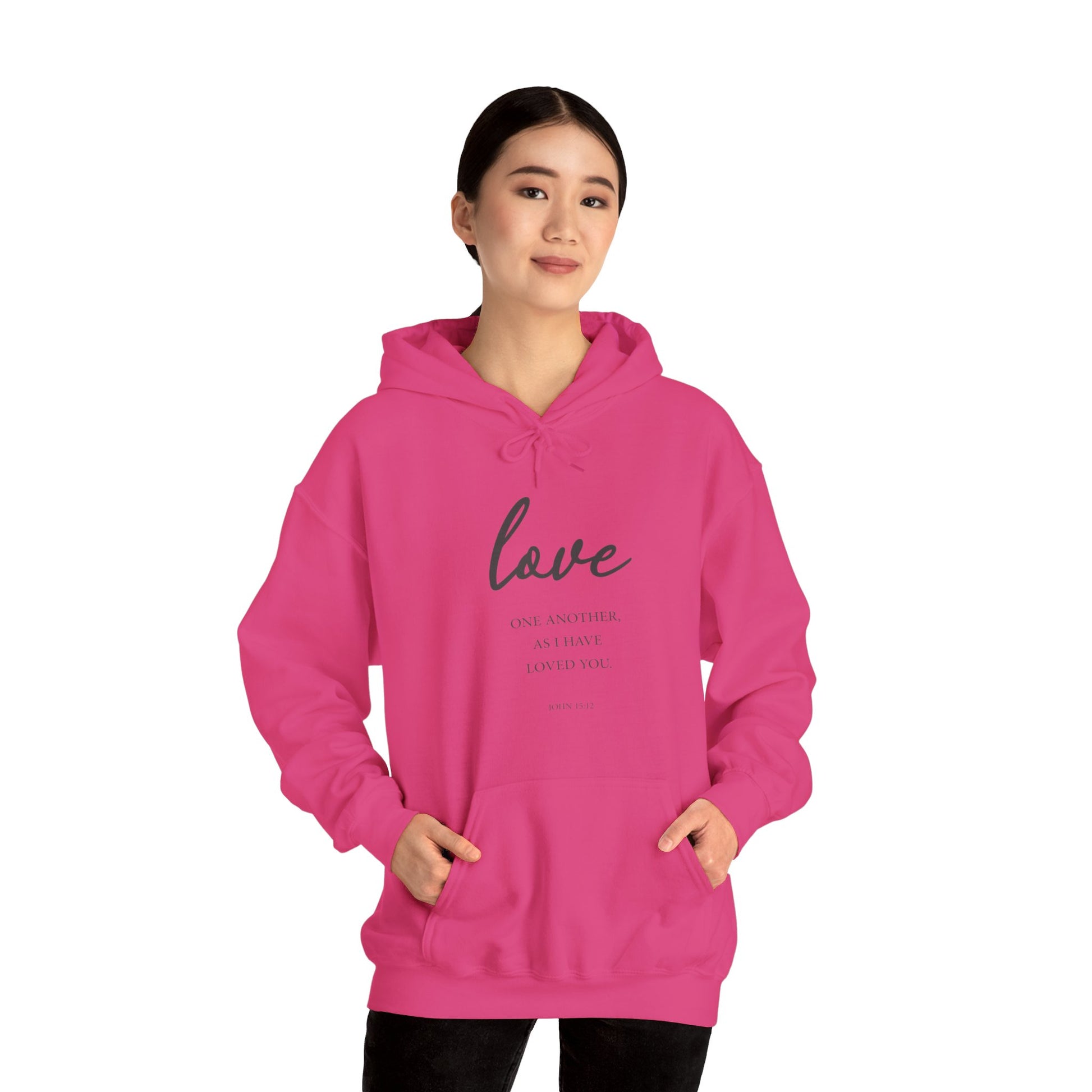 Love Women's Relaxed Hoodie (Black Logo) - Sweet Baby Jeez Teez