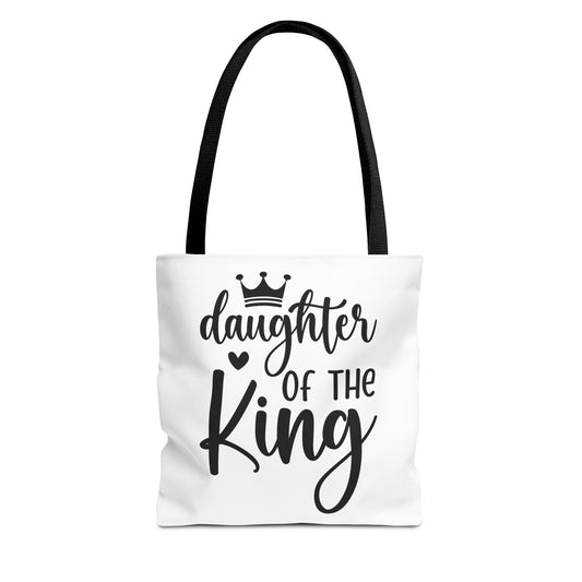 Daughter of the King Tote Bag - Sweet Baby Jeez Teez