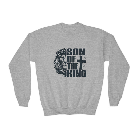 Son of the King Boy's Sweatshirt (Black logo)
