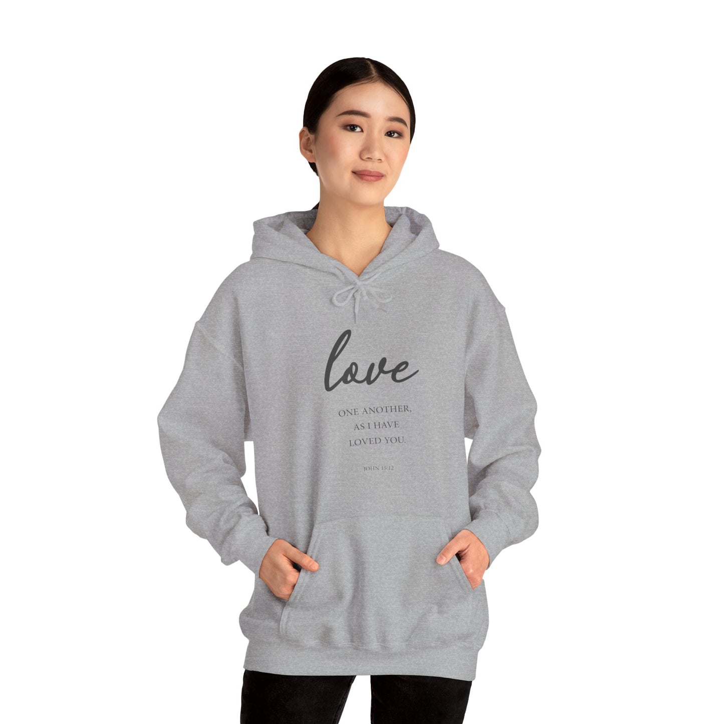 Love Women's Relaxed Hoodie (Black Logo) - Sweet Baby Jeez Teez