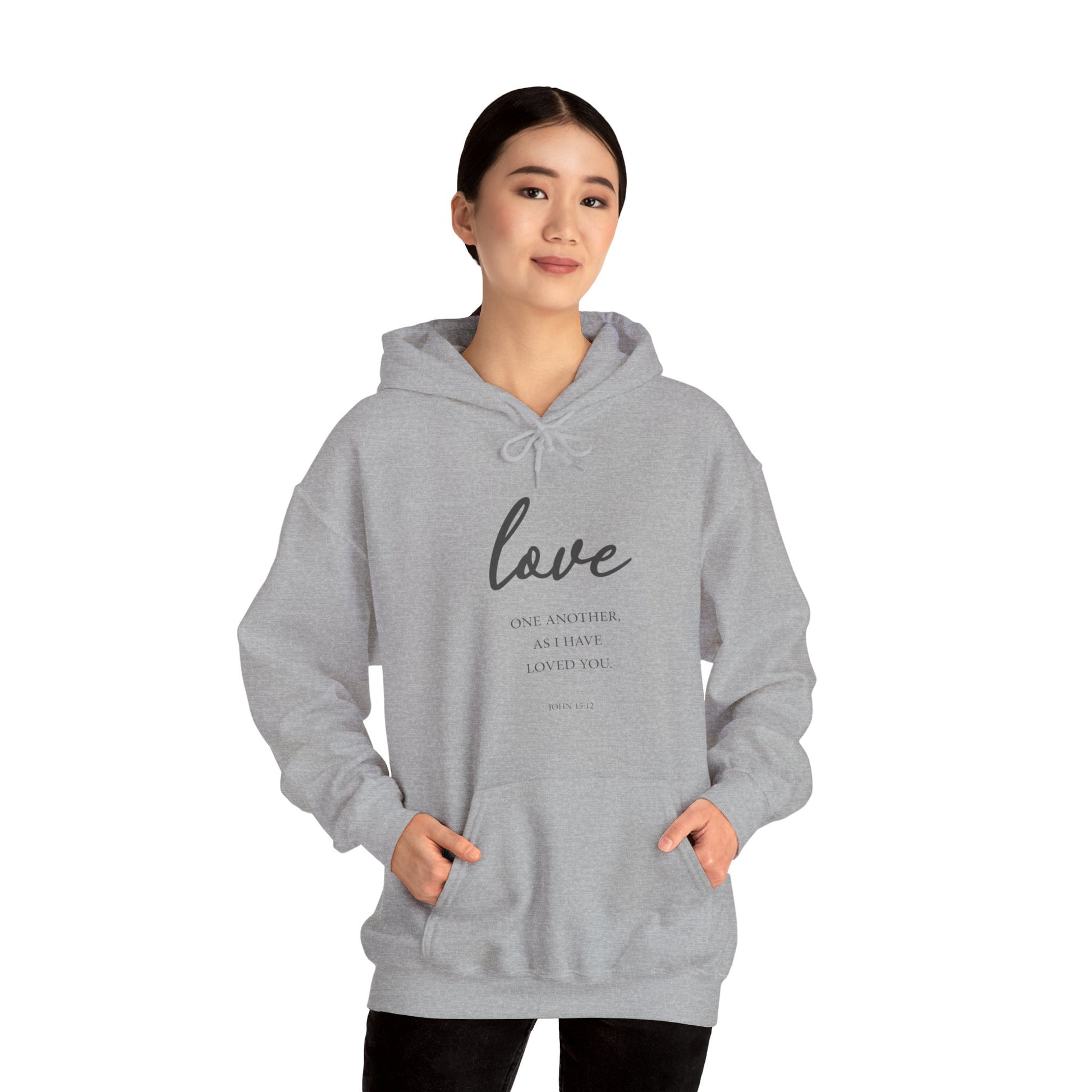 Love Women's Relaxed Hoodie (Black Logo) - Sweet Baby Jeez Teez
