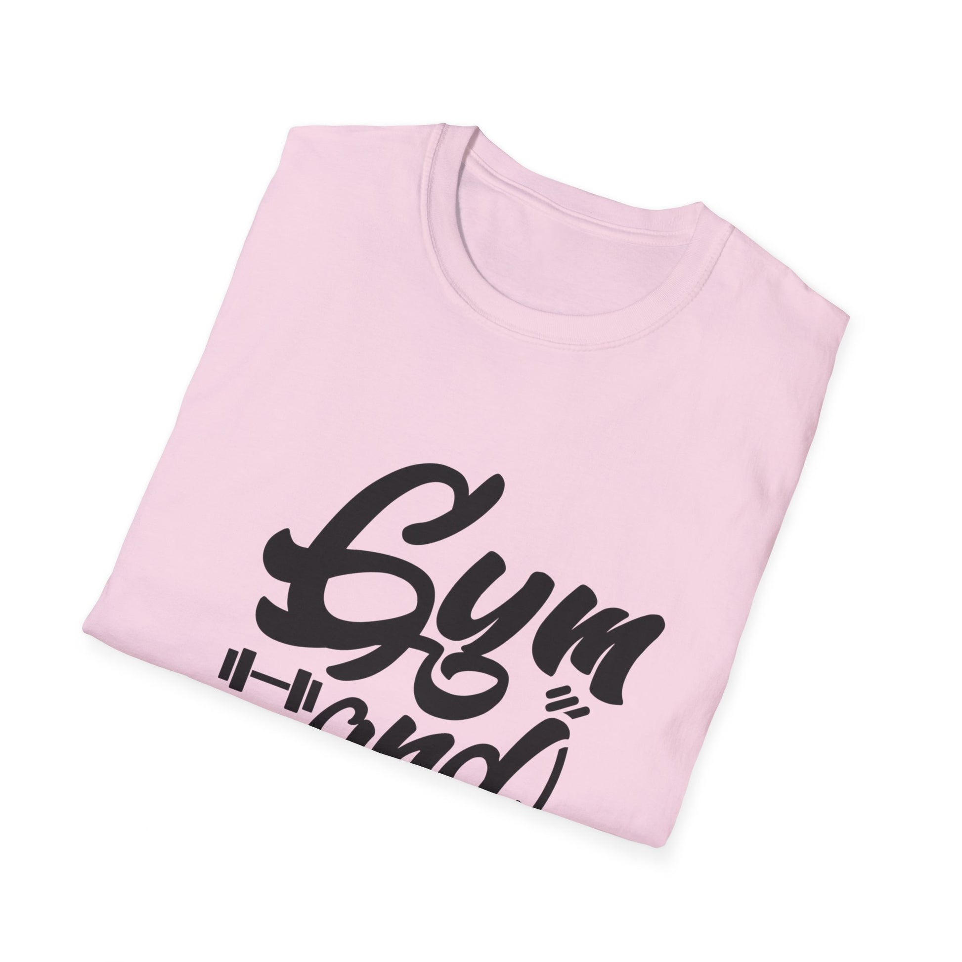 Gym and Jesus Women's Relaxed/Plus Tshirt (Black Logo) - Sweet Baby Jeez Teez