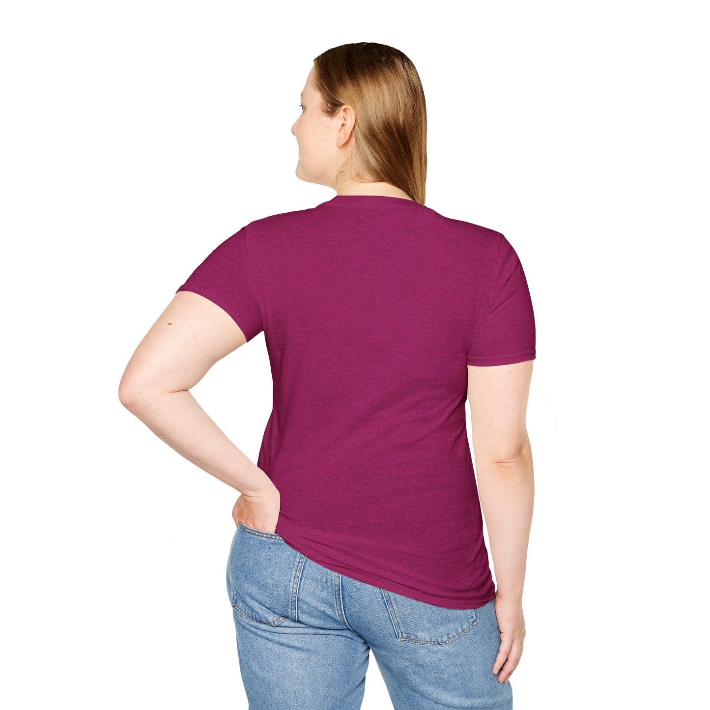 She Is Women's Relaxed/Plus Tshirt (White Logo) - Sweet Baby Jeez Teez