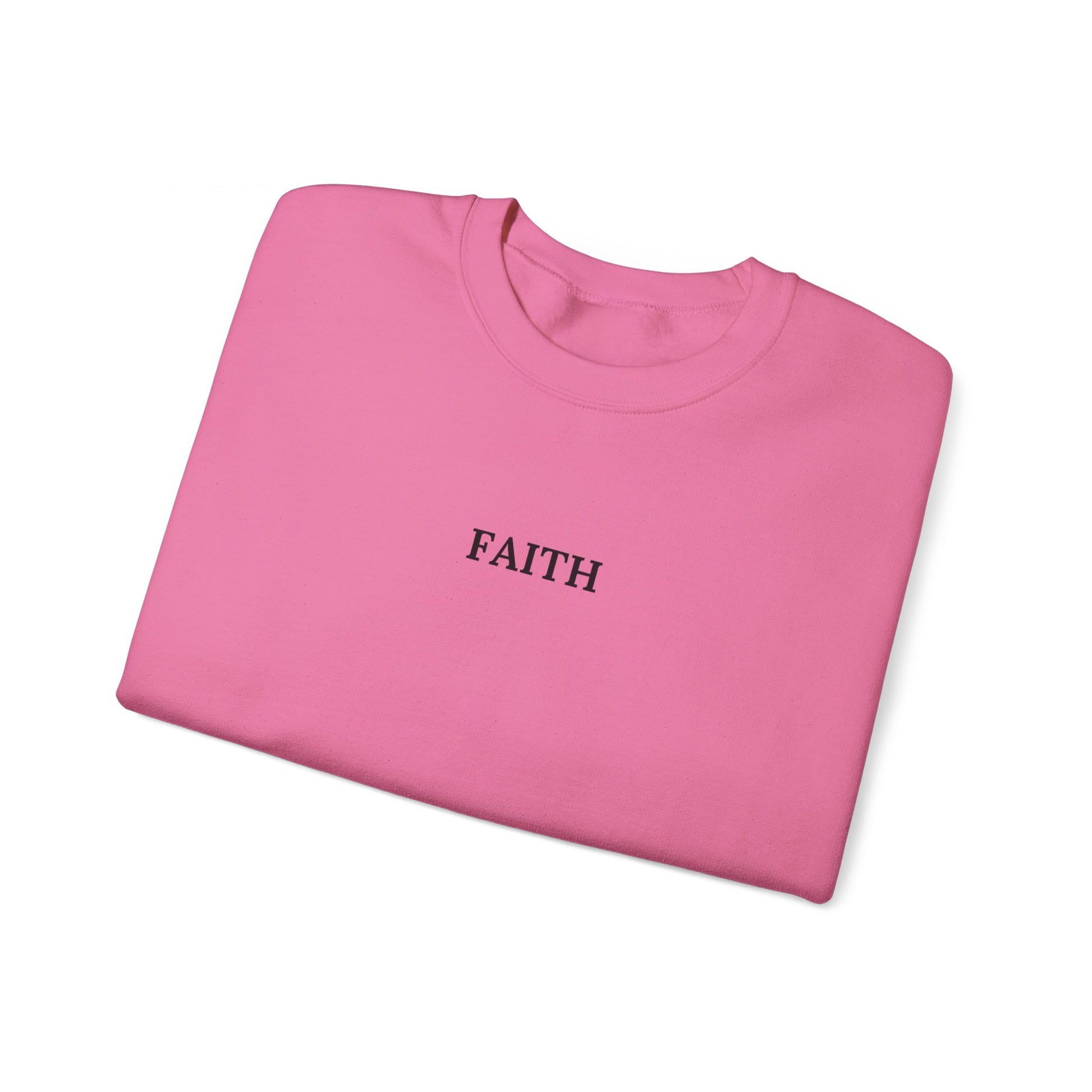 Have a Little Faith Women's Relaxed Sweatshirt (Black Logo) - Sweet Baby Jeez Teez