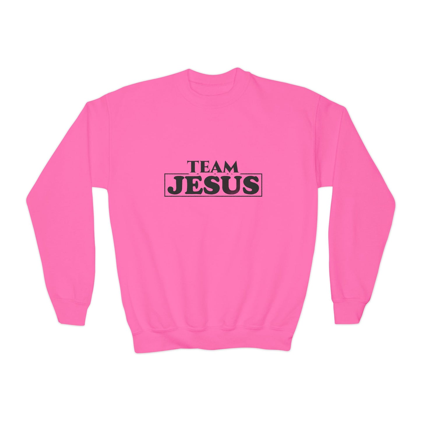 Team Jesus Kids Crewneck Sweatshirt - Sweet Baby Jeez Teez