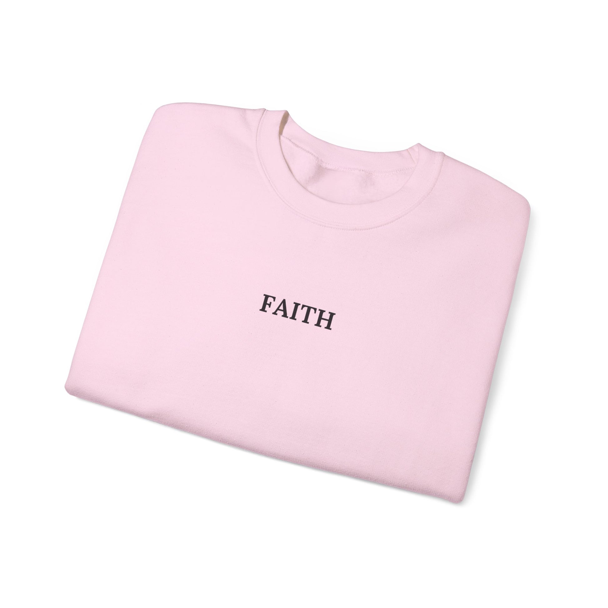Have a Little Faith Women's Relaxed Sweatshirt (Black Logo) - Sweet Baby Jeez Teez