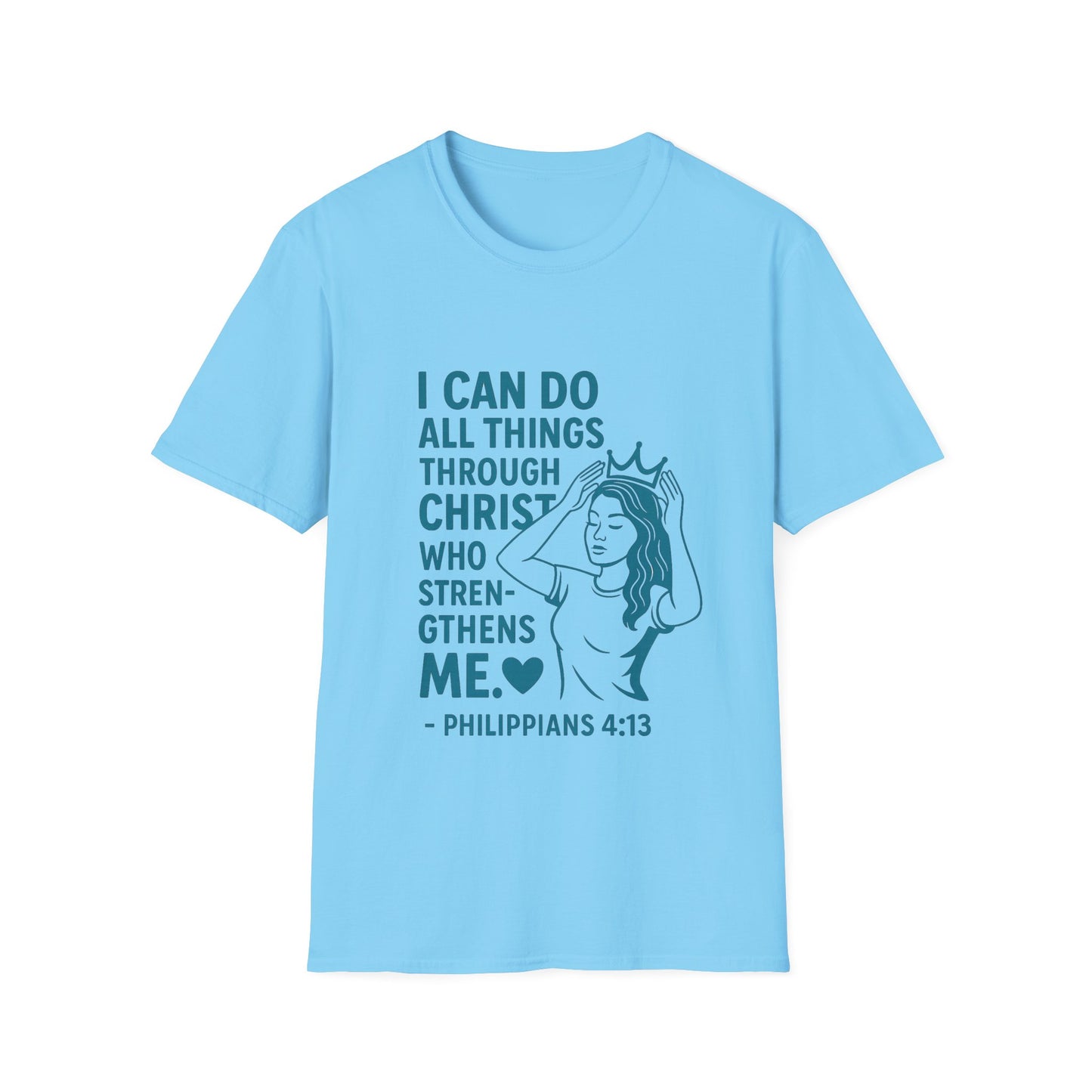 "I Can Do" Bible Verse Women's Relaxed T-Shirt