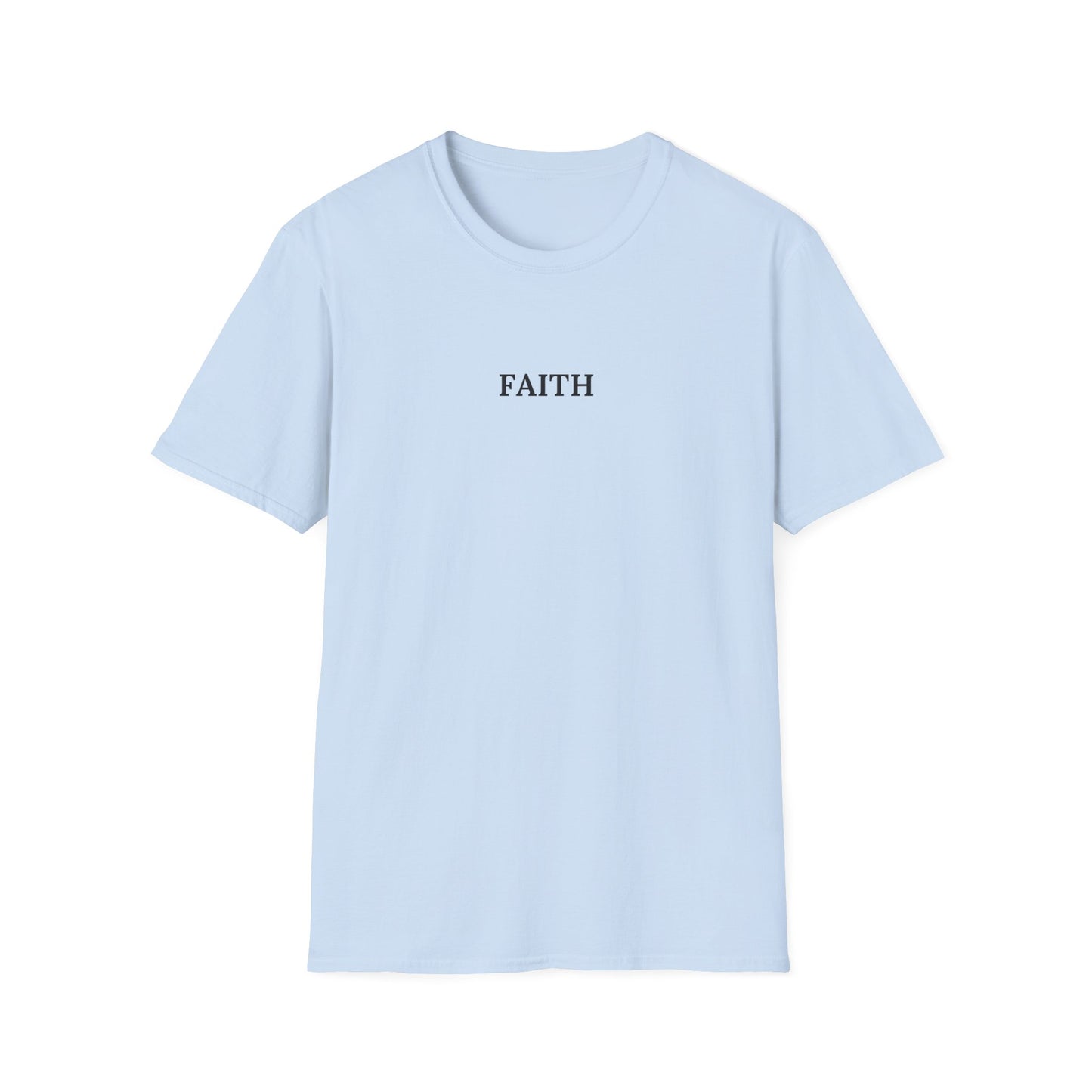 Have a Little Faith Women's Relaxed/Plus Tshirt (Black Logo) - Sweet Baby Jeez Teez