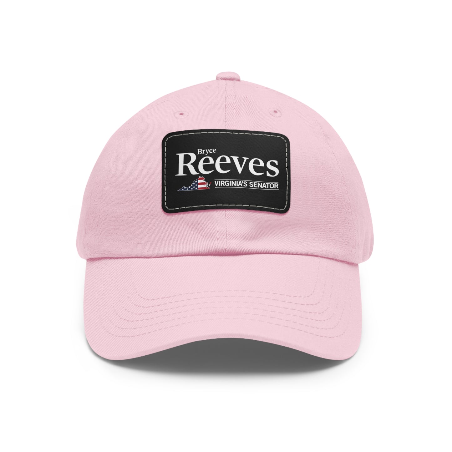 Bryce Reeves - Virginia's Senator Unisex Hat with Leather Patch (12 Colors)