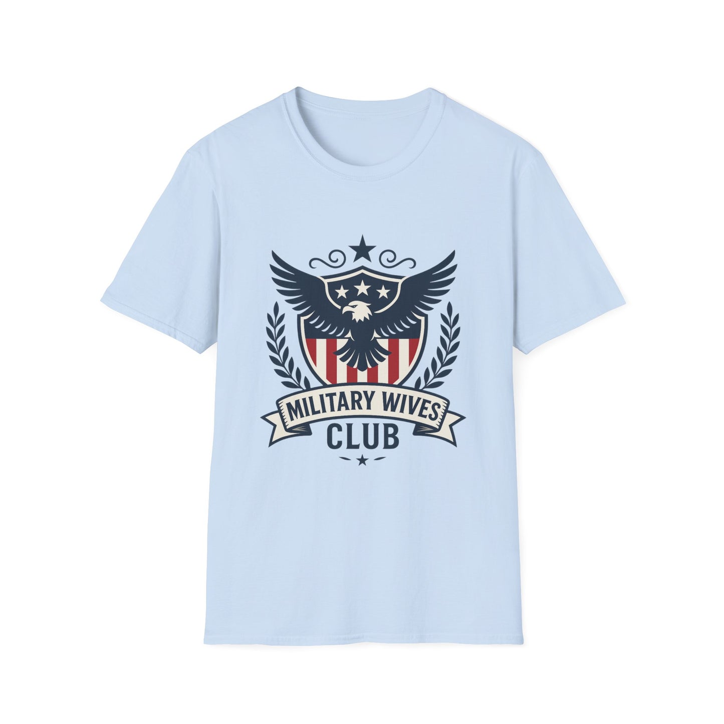 Military Wives Club Women's Relaxed Tshirt (Crest Logo)