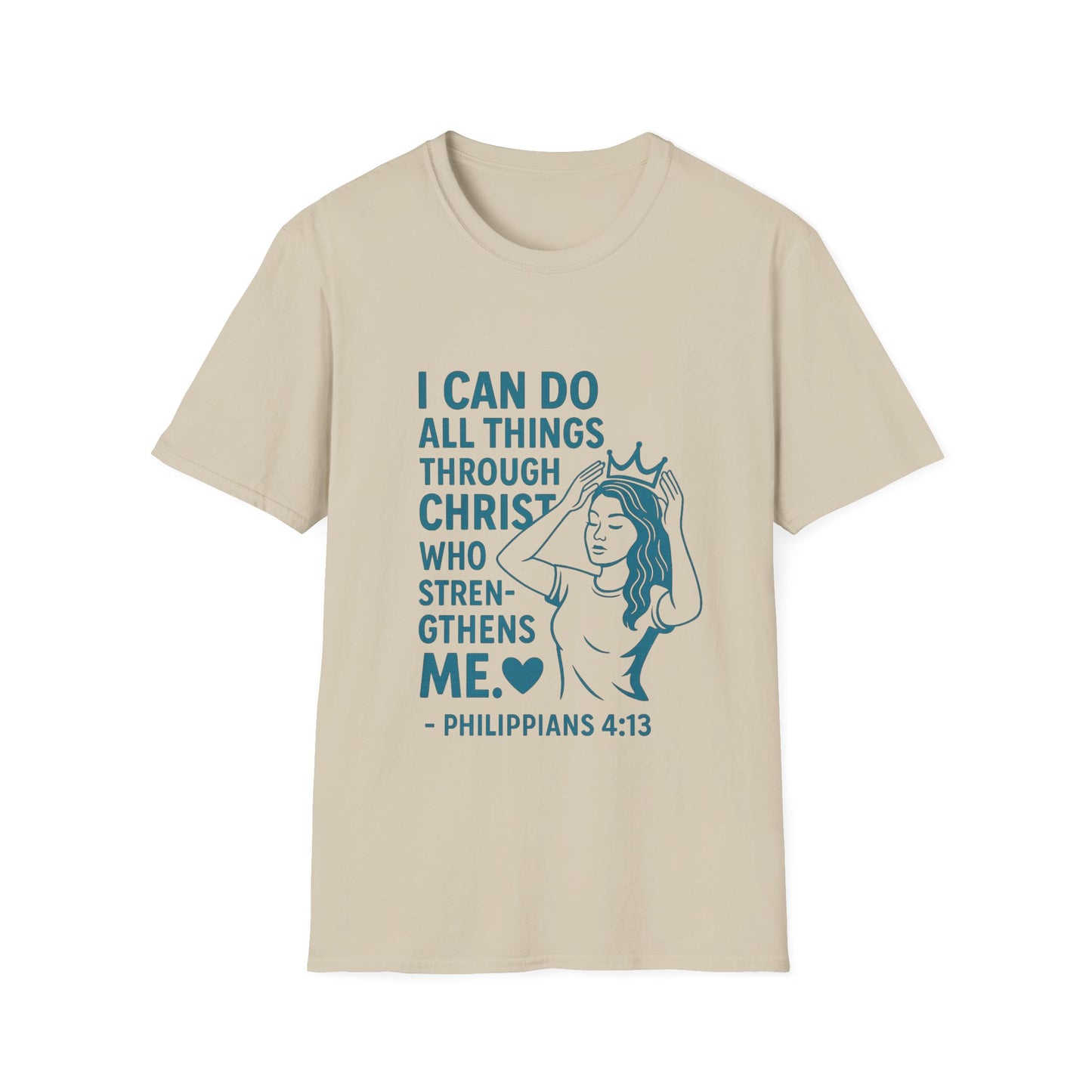 "I Can Do" Bible Verse Women's Relaxed T-Shirt