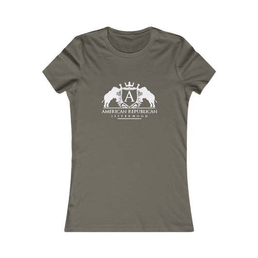ARS Logo Women's Tshirt (White Logo)
