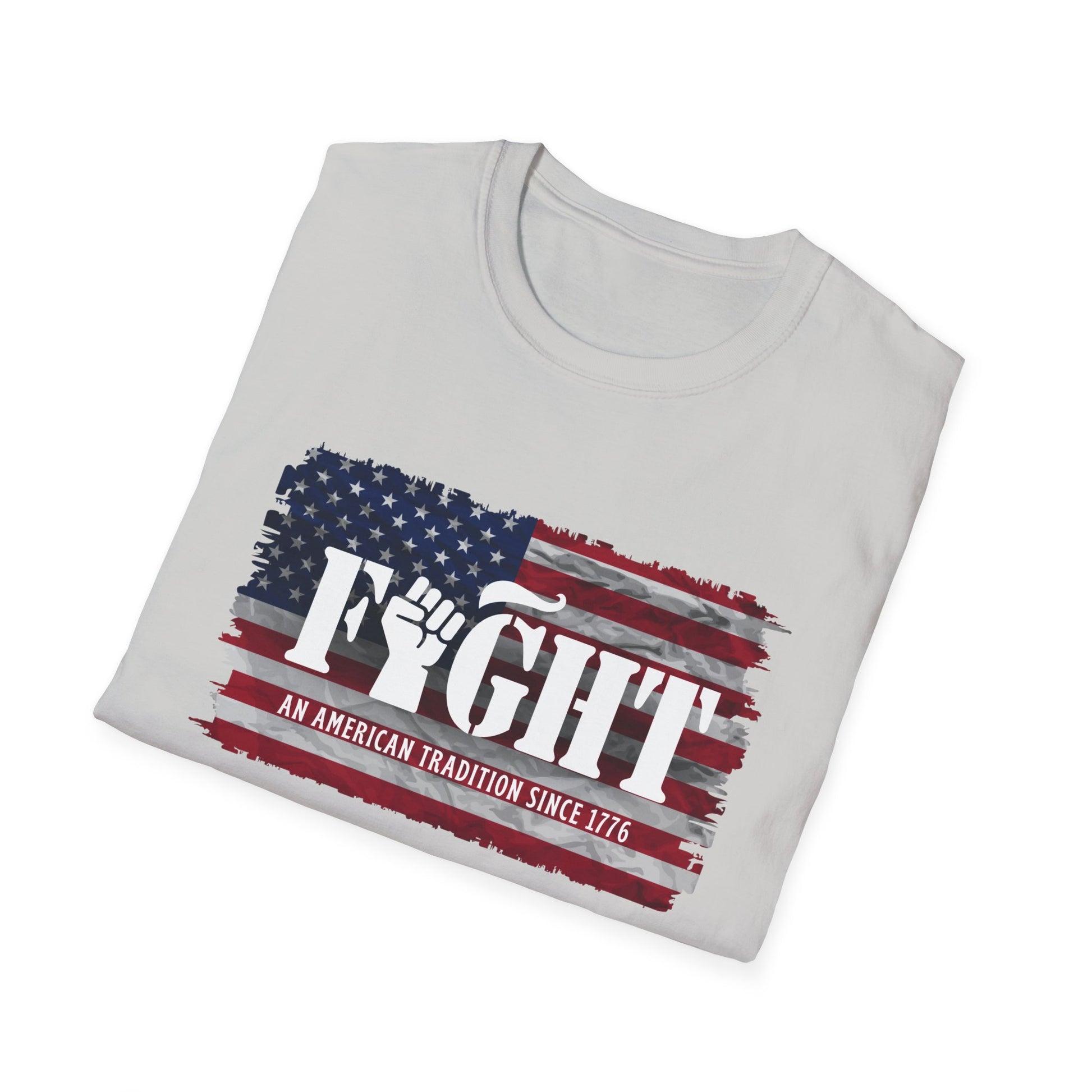 Fight Flag Women's Relaxed/Plus Tshirt - Sweet Baby Jeez Teez