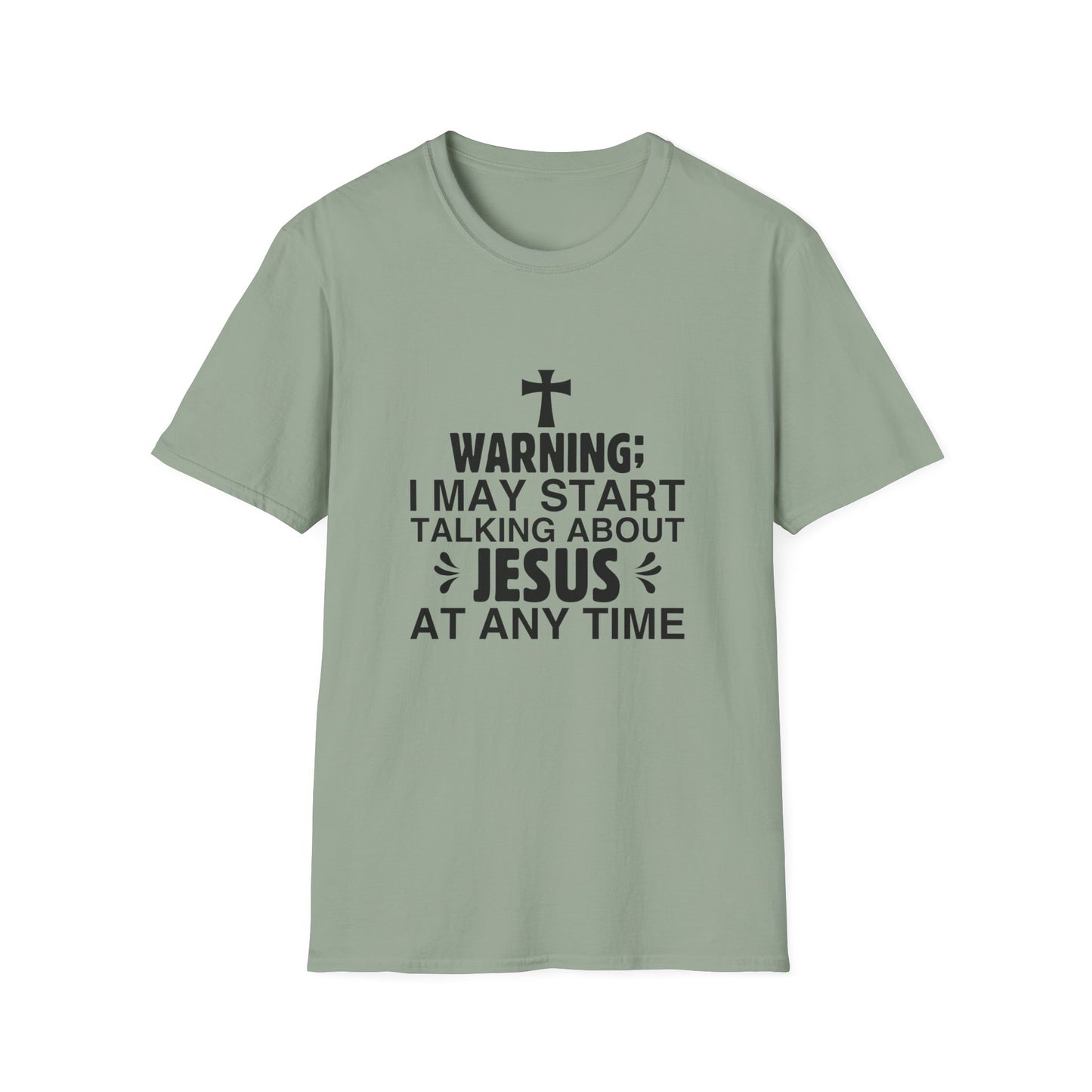 Talking About Jesus Men's Tshirt - Sweet Baby Jeez Teez