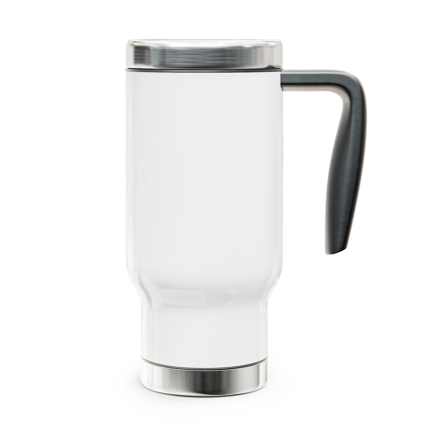 Happy Bday Jesus Stainless Travel Mug with Handle, 14oz